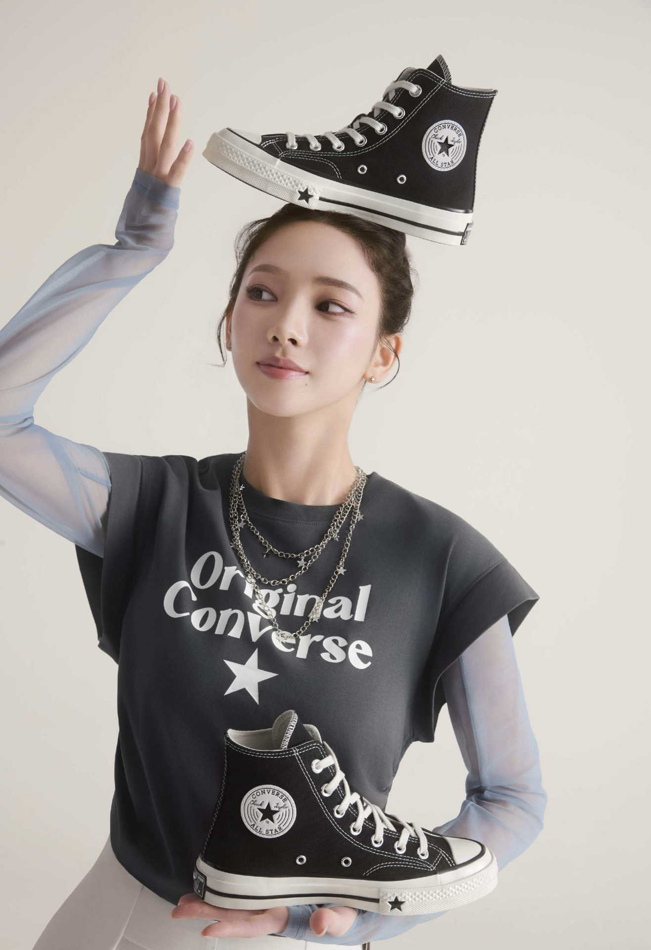 柳智敏官宣匡威全球品牌代言人!欧尼的影响力太厉害了🤩