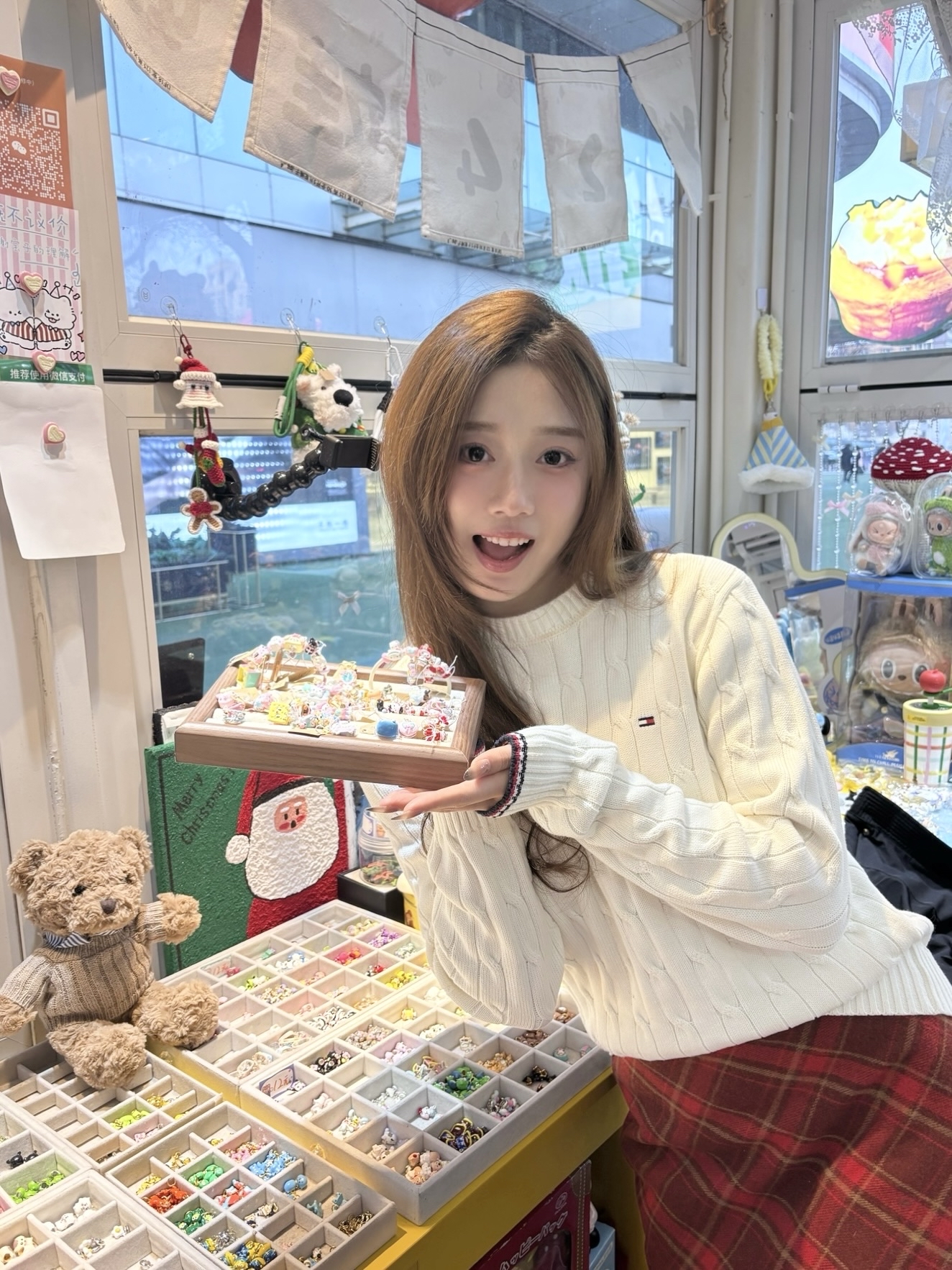 冬日纯欲感被这件毛衣拿捏住啦🥛