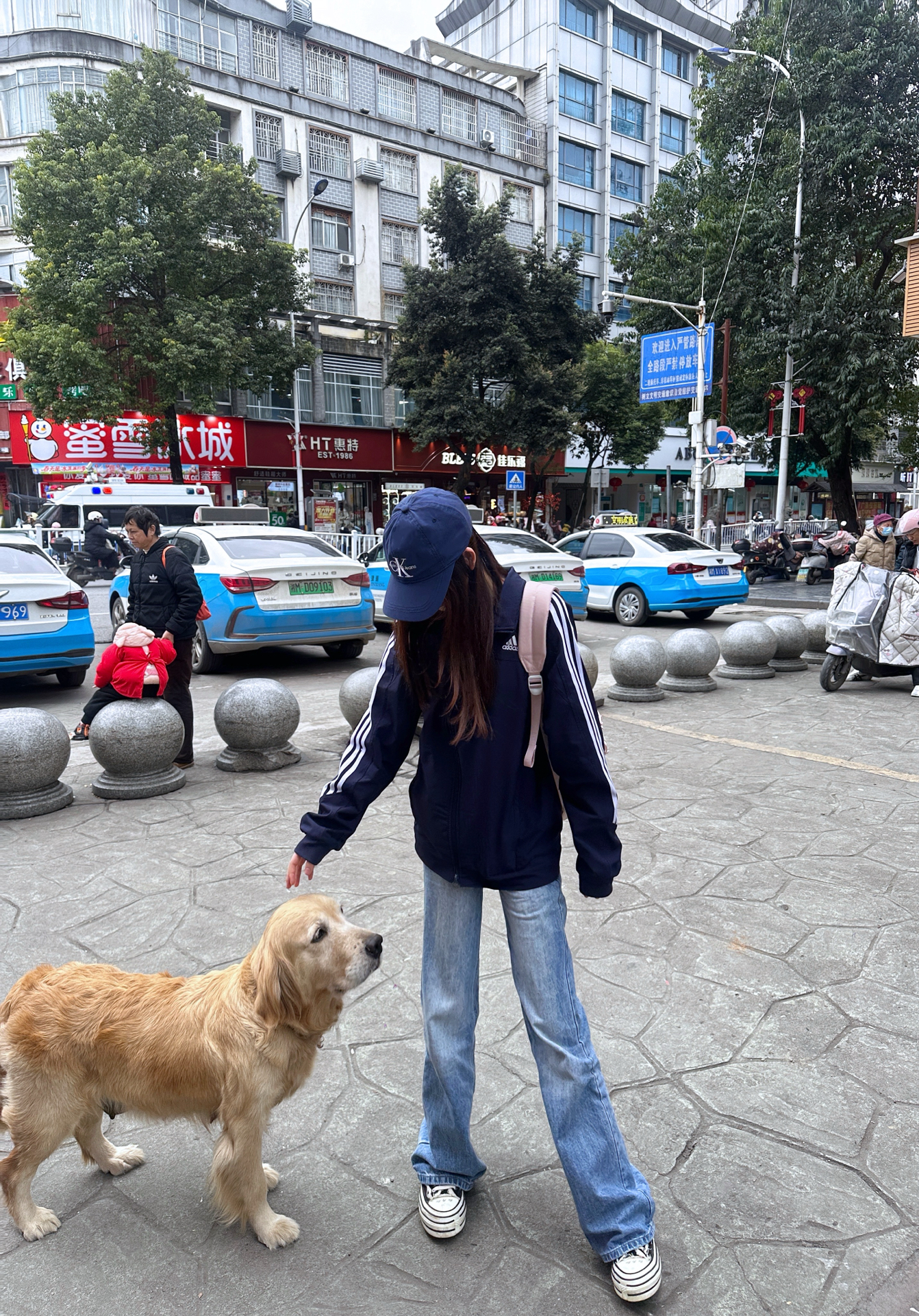 藏青条纹夹克，街头感穿搭刚需✨