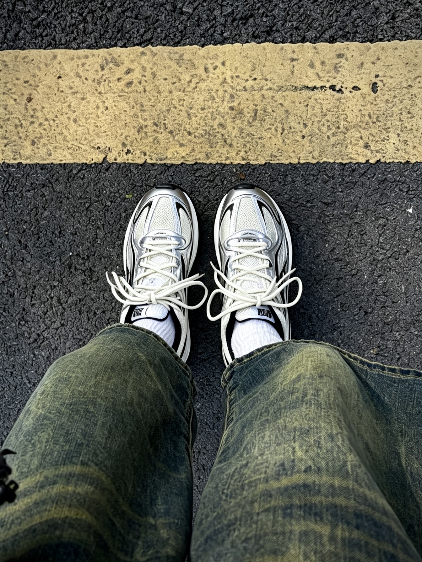 该说不说亚瑟士k14的鞋型确实是最百搭的