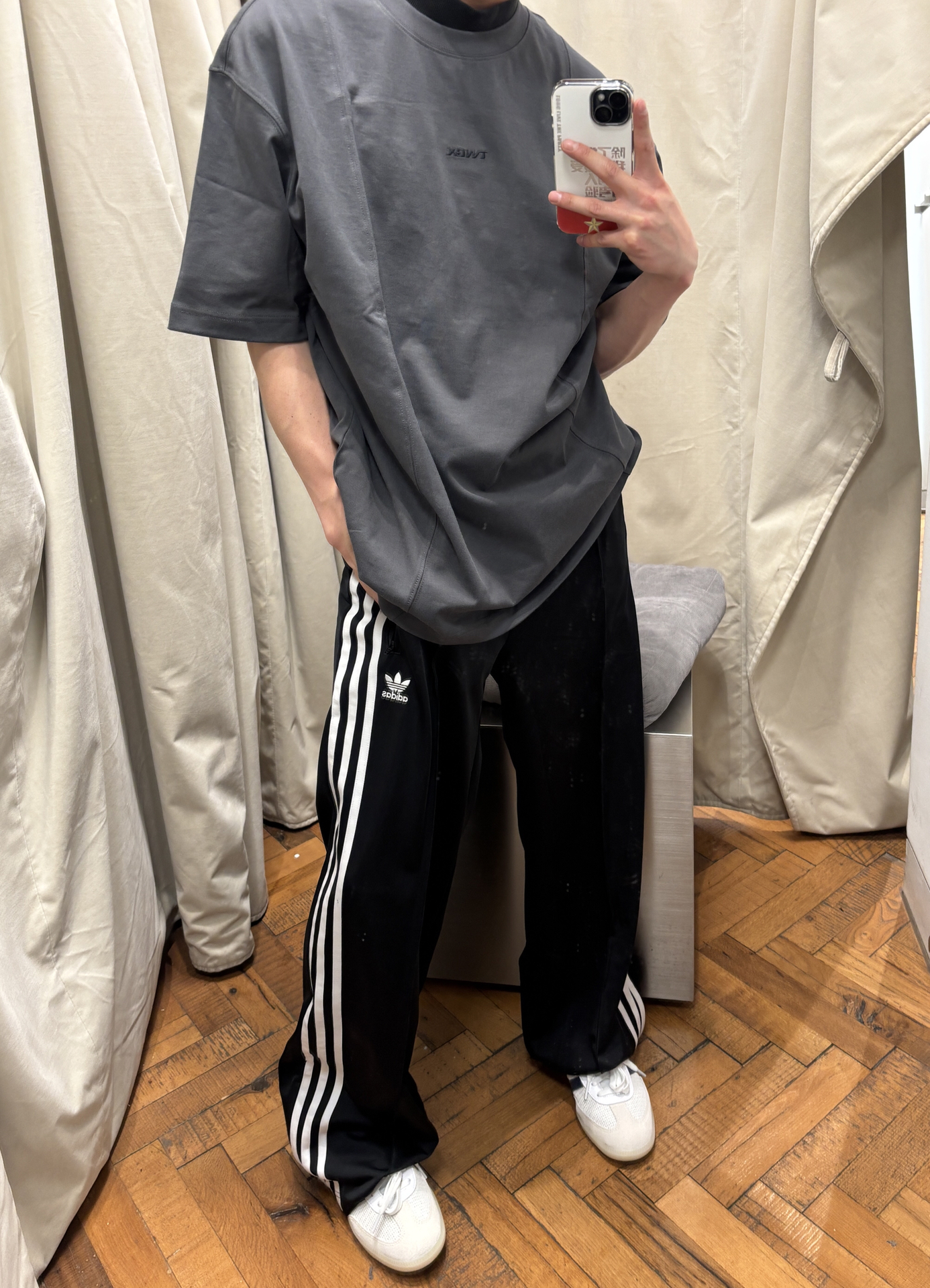三叶草阔腿裤！轻松拿捏cleanfit风👖