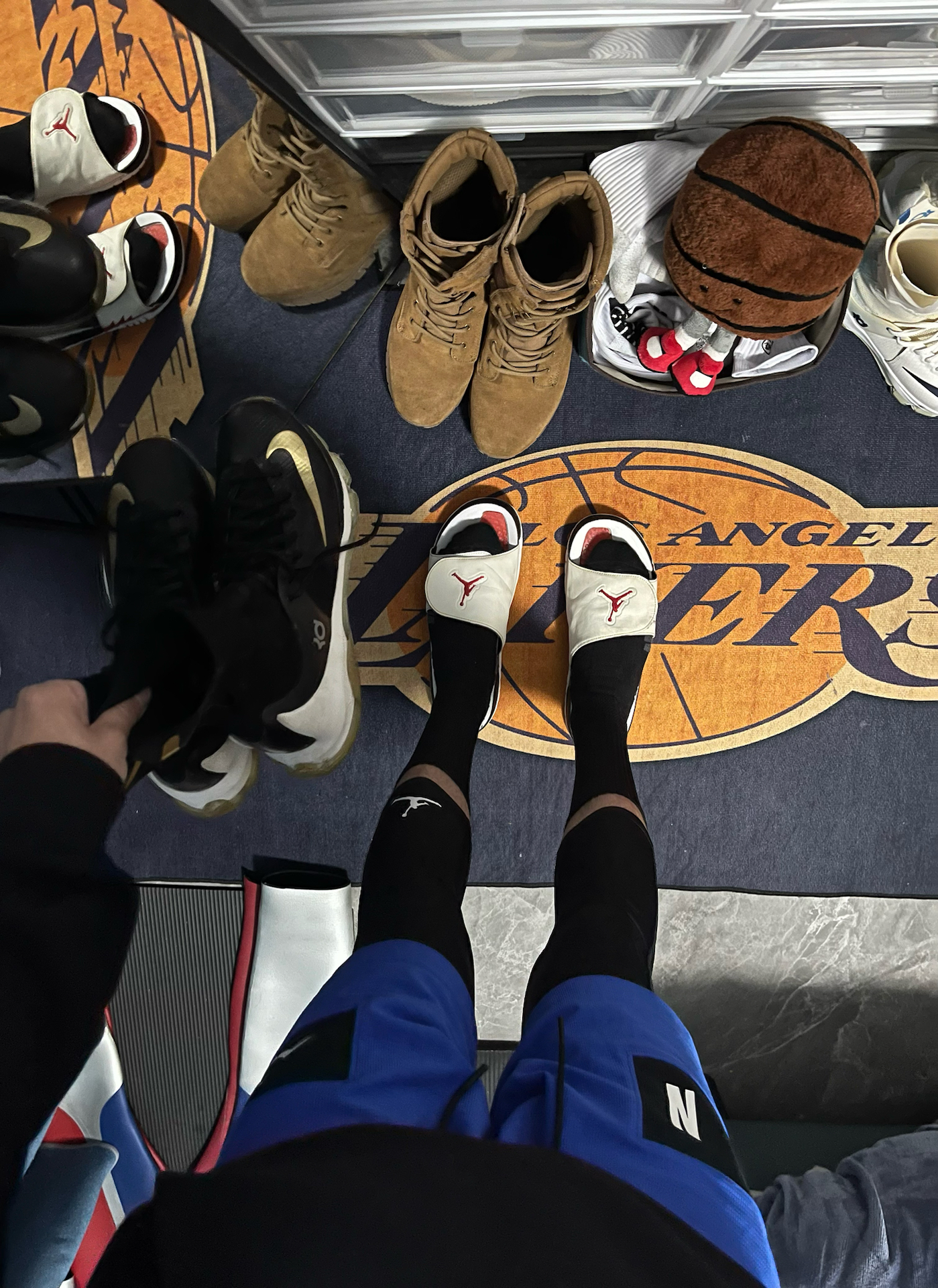球鞋ootd｜今日份KD8黑球鞋🏀
