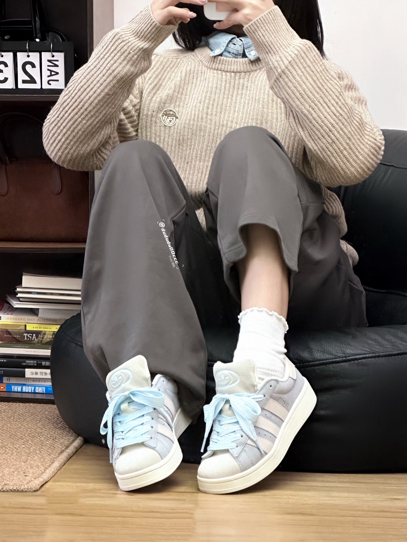 🔵❄️冬日少年感Look！氛围满满这样穿好喜欢呀～ 