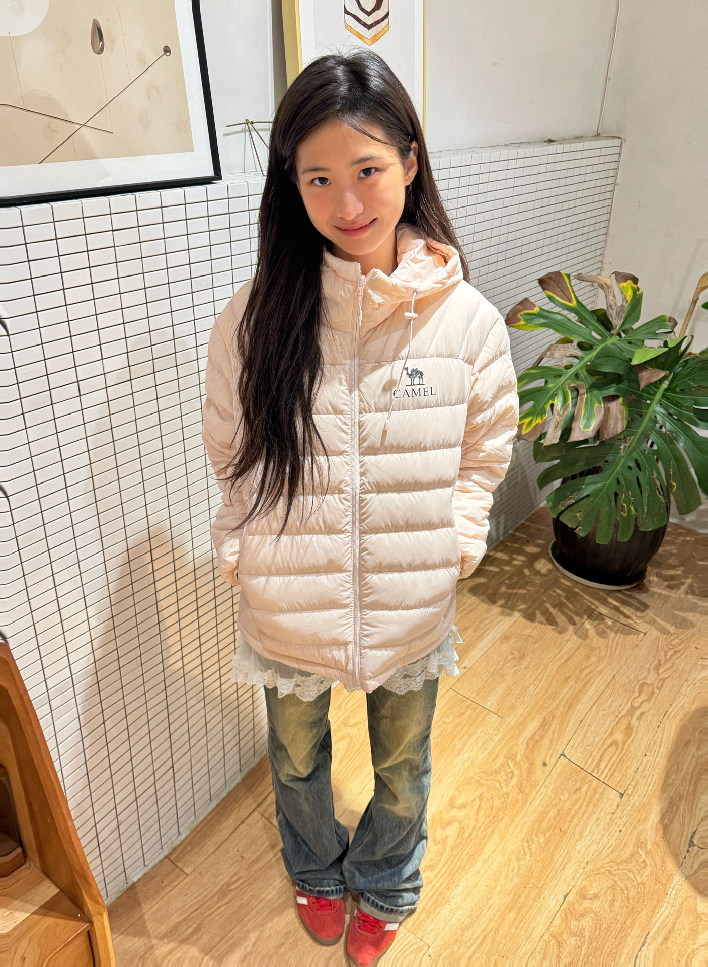 粉色控狂喜！这羽绒服好绝💕