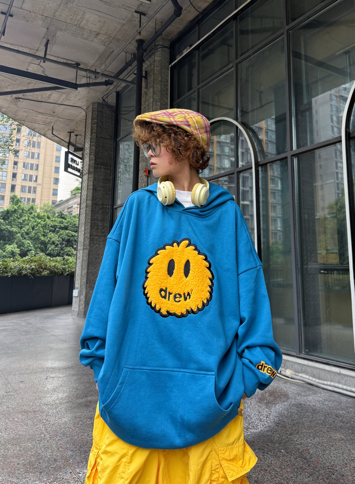 撞色还得看蓝黄💙💛drew卫衣先打个样!