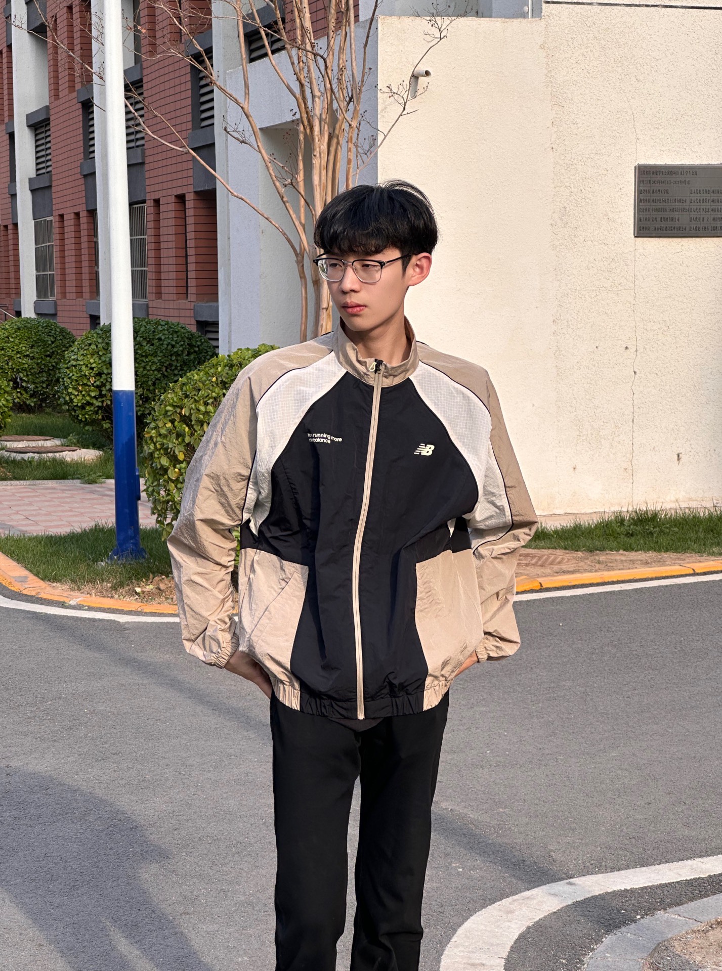 NB拼色外套！春夏秋都能穿👕