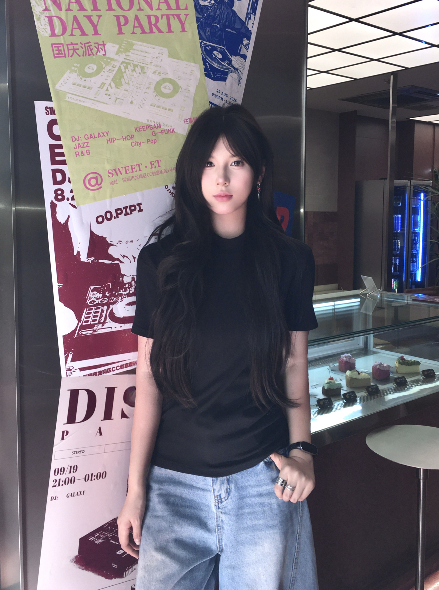 秋日忧郁感|不会出错的黑T🖤