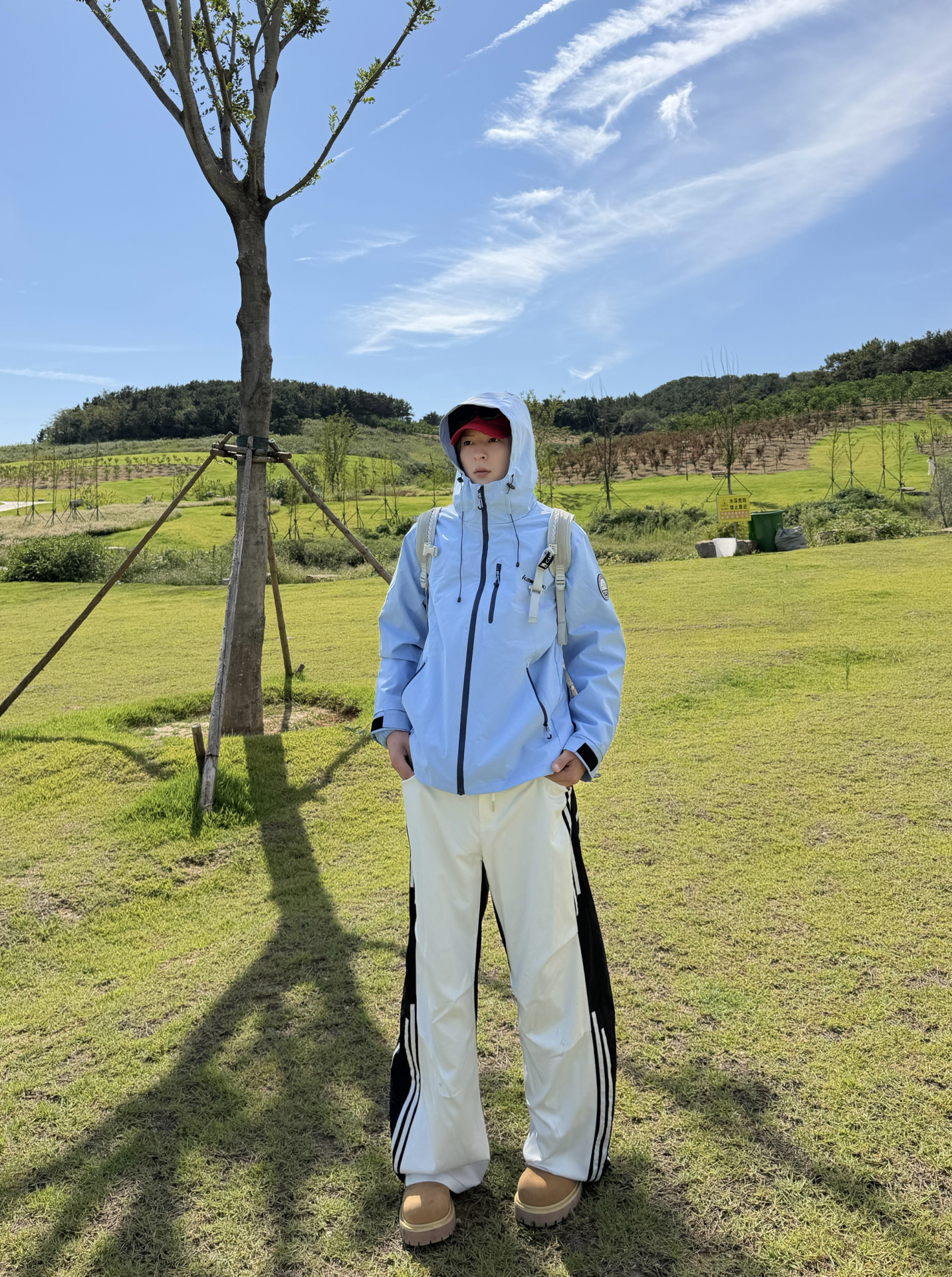 早秋户外两件套冲锋衣