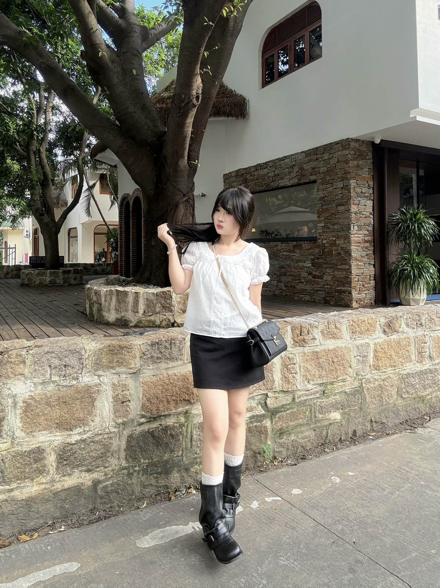 🤍₊⁺韩里韩气的休闲outfit~