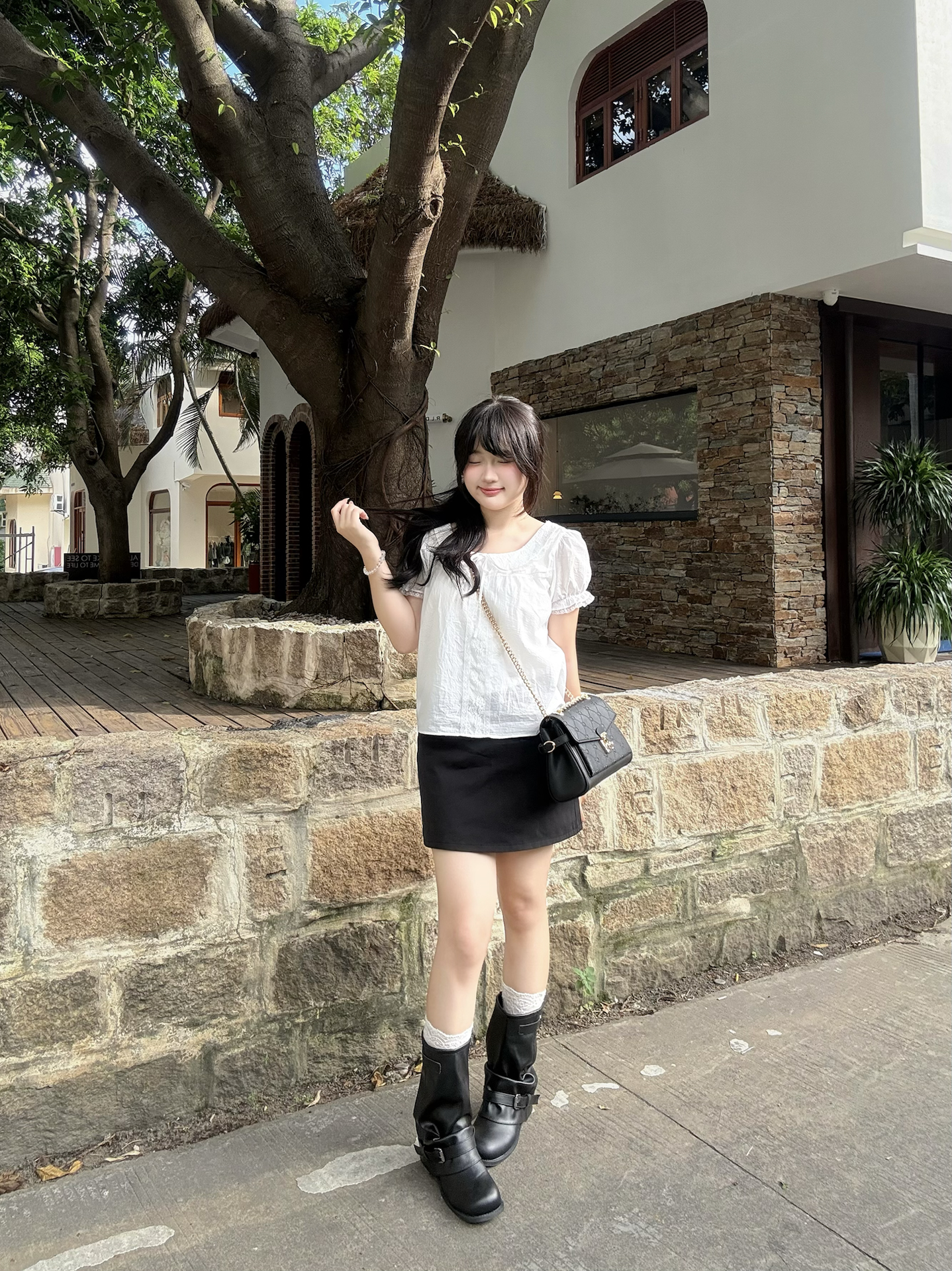 🤍₊⁺韩里韩气的休闲outfit~