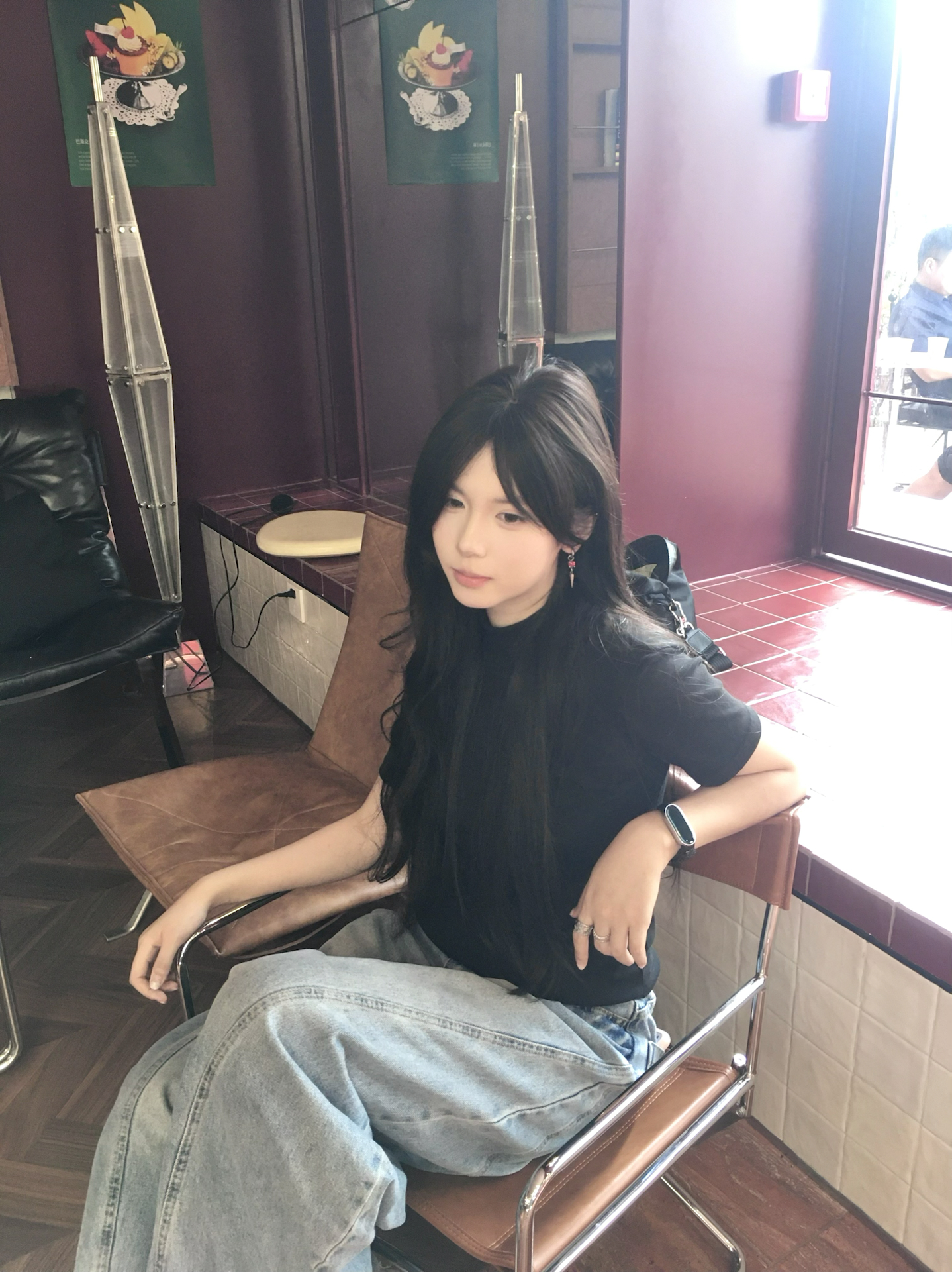 秋日忧郁感|不会出错的黑T🖤