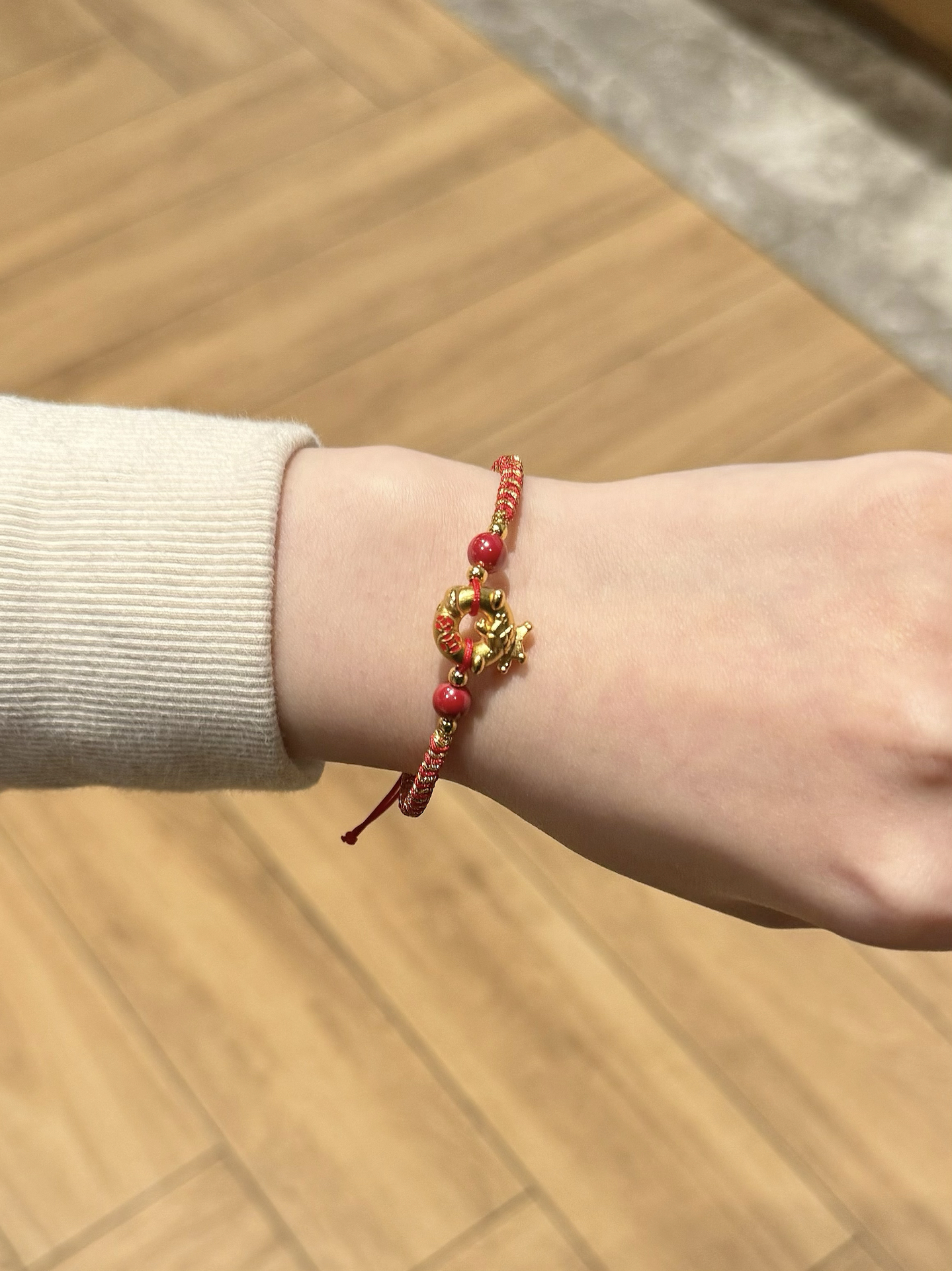 新年红绳✨是中国宝宝独有的浪漫呀~