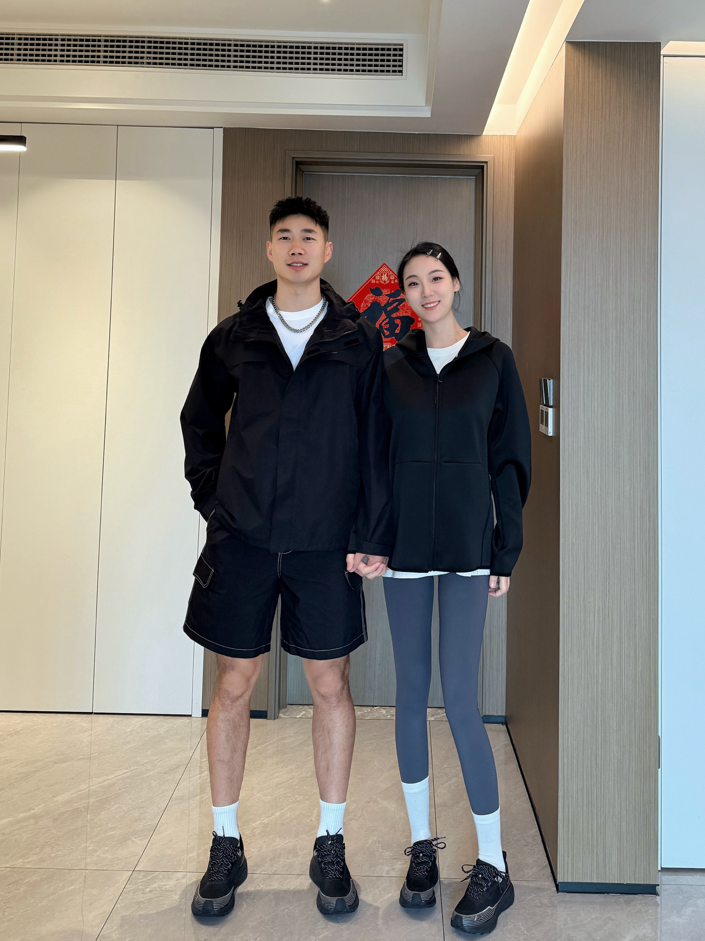 情侣户外穿搭来咯
