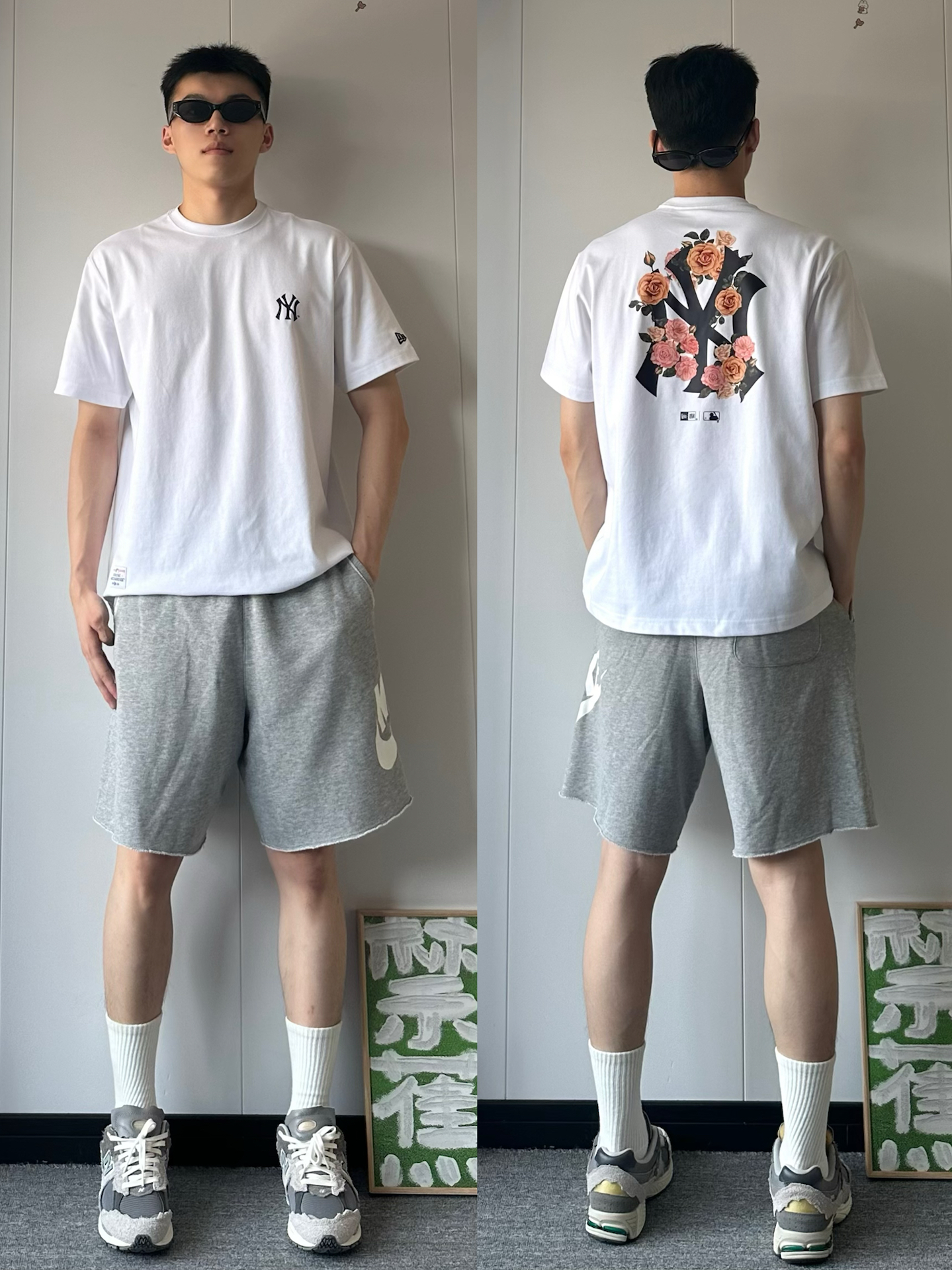 谁懂！男生穿花卉短袖居然这么帅🌷