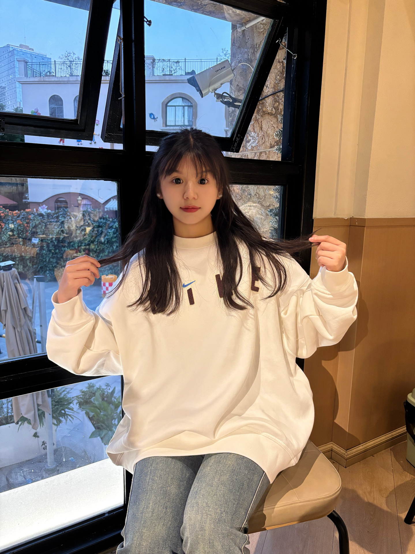 被nike卫衣宠成幸福小孩🥳