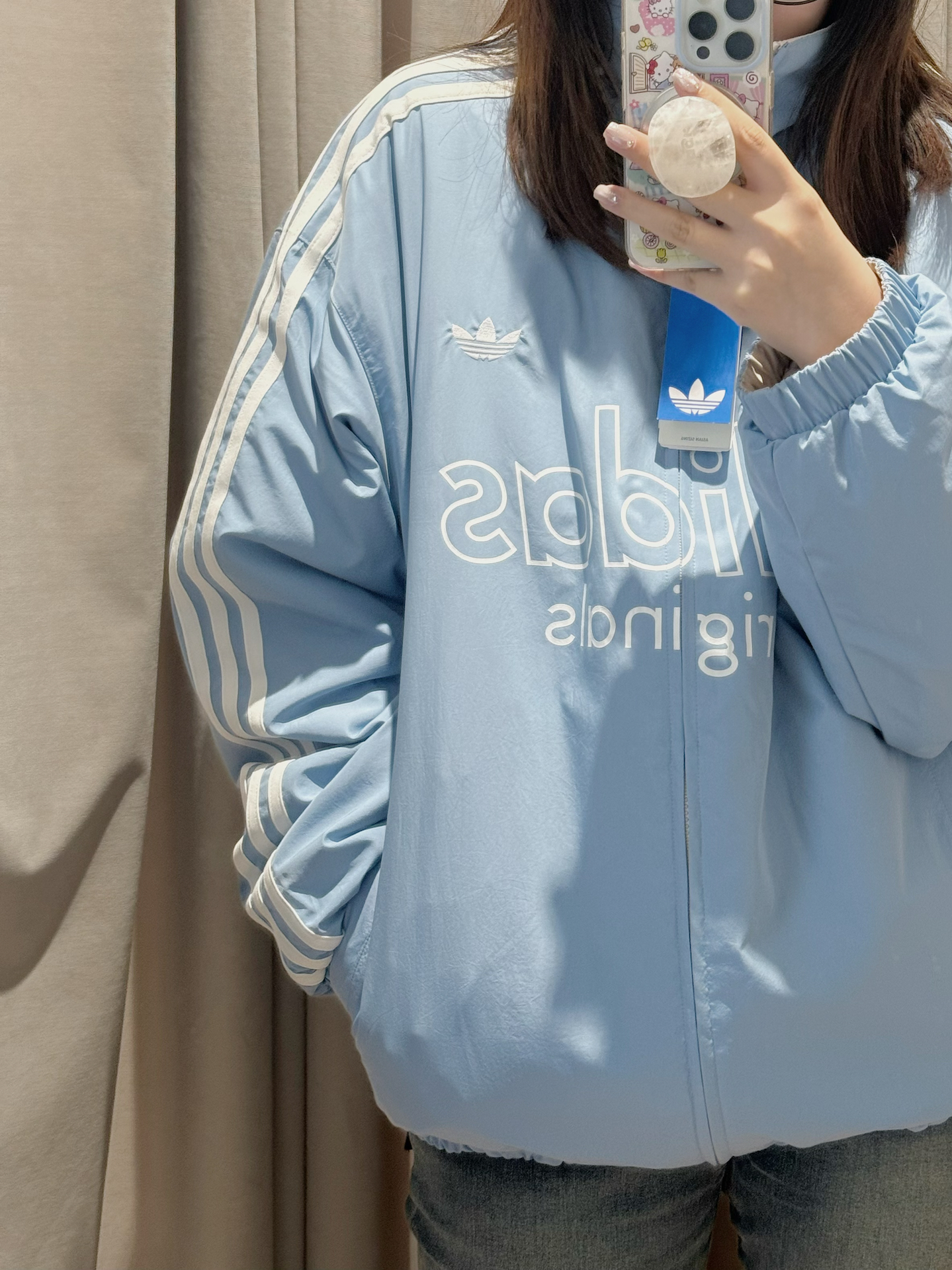 双面穿棉服！一键切换两种风格🎀