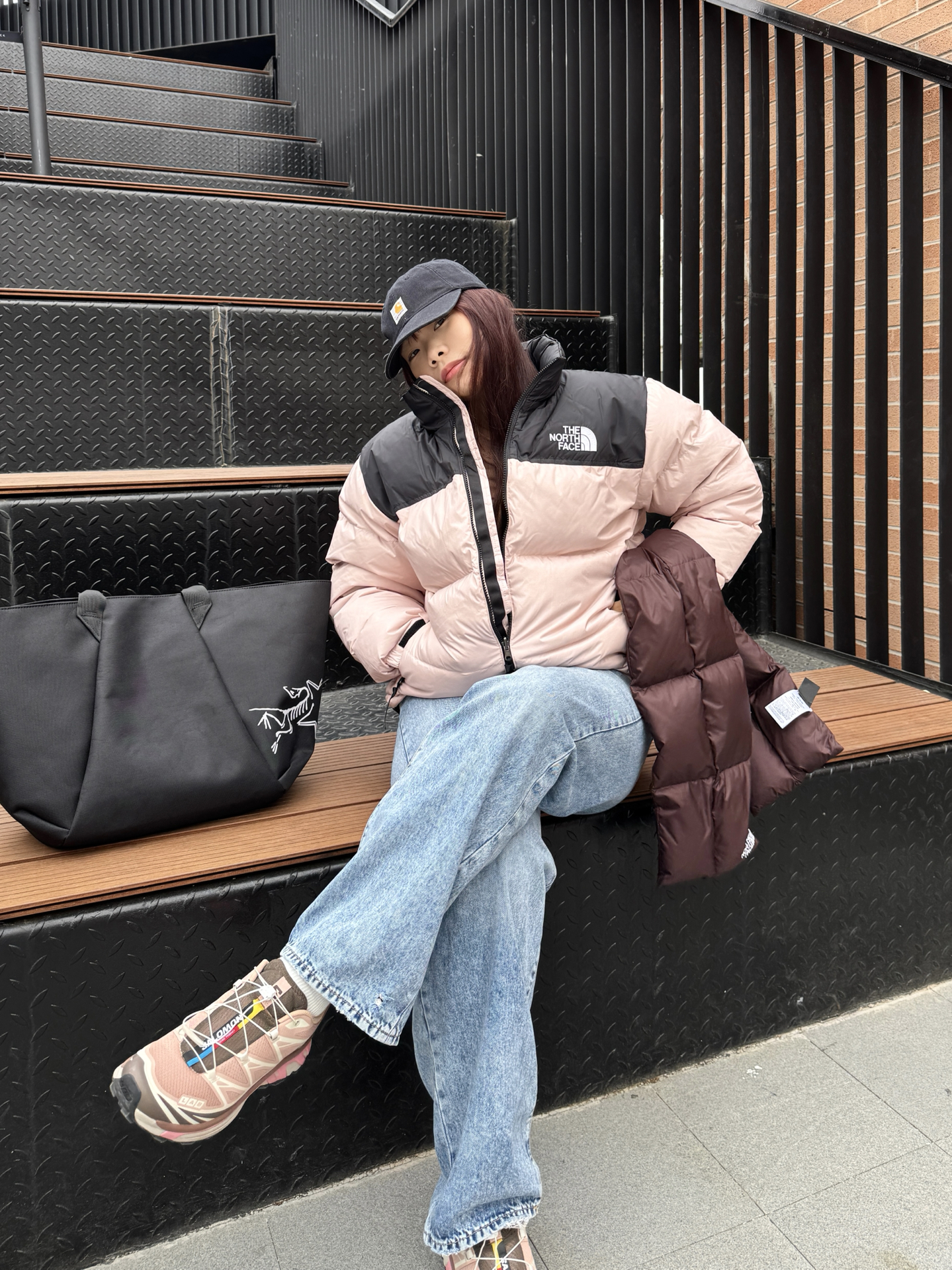 秋冬氛围感被北面围巾拿捏了🧣