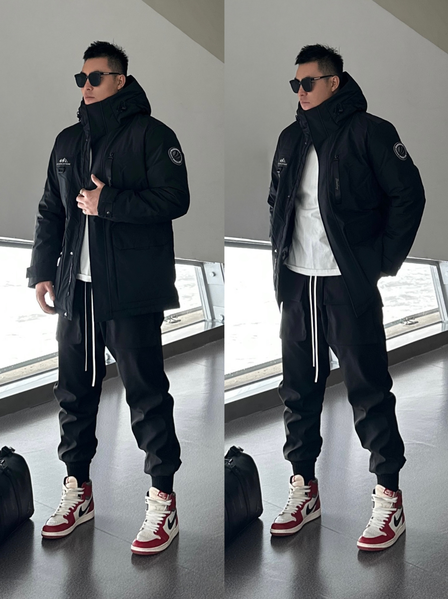 183/90男生冬日工装风穿搭🔥