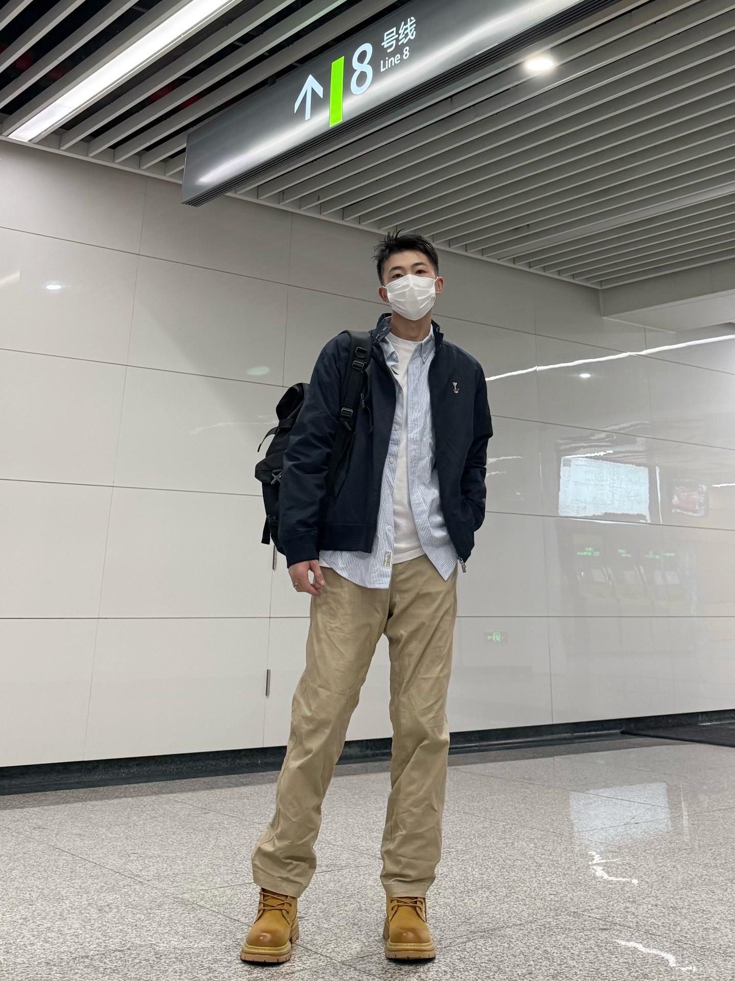今日份春季美式工装叠穿男生/OOTD
