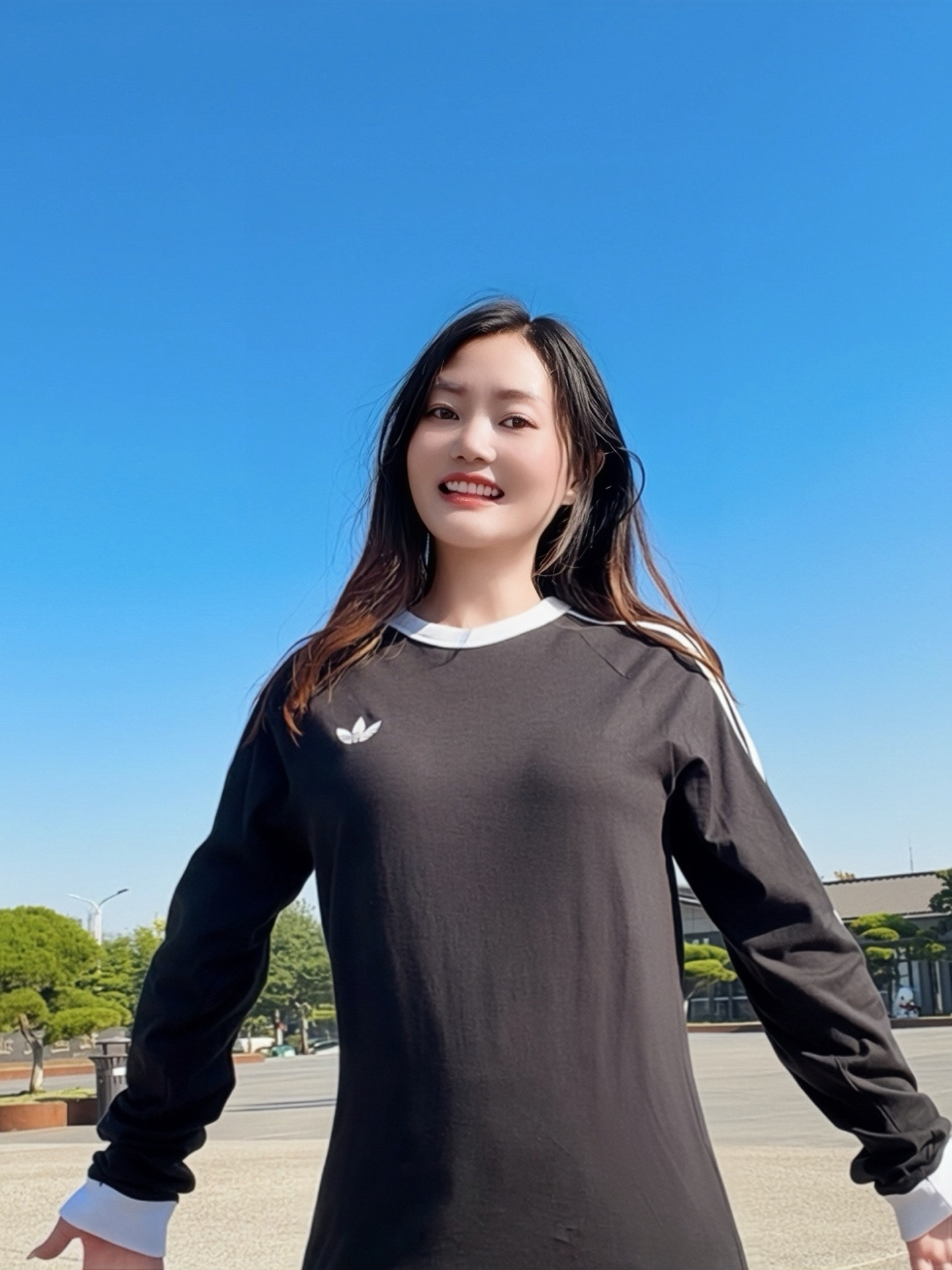 复古风长袖,穿搭无边界