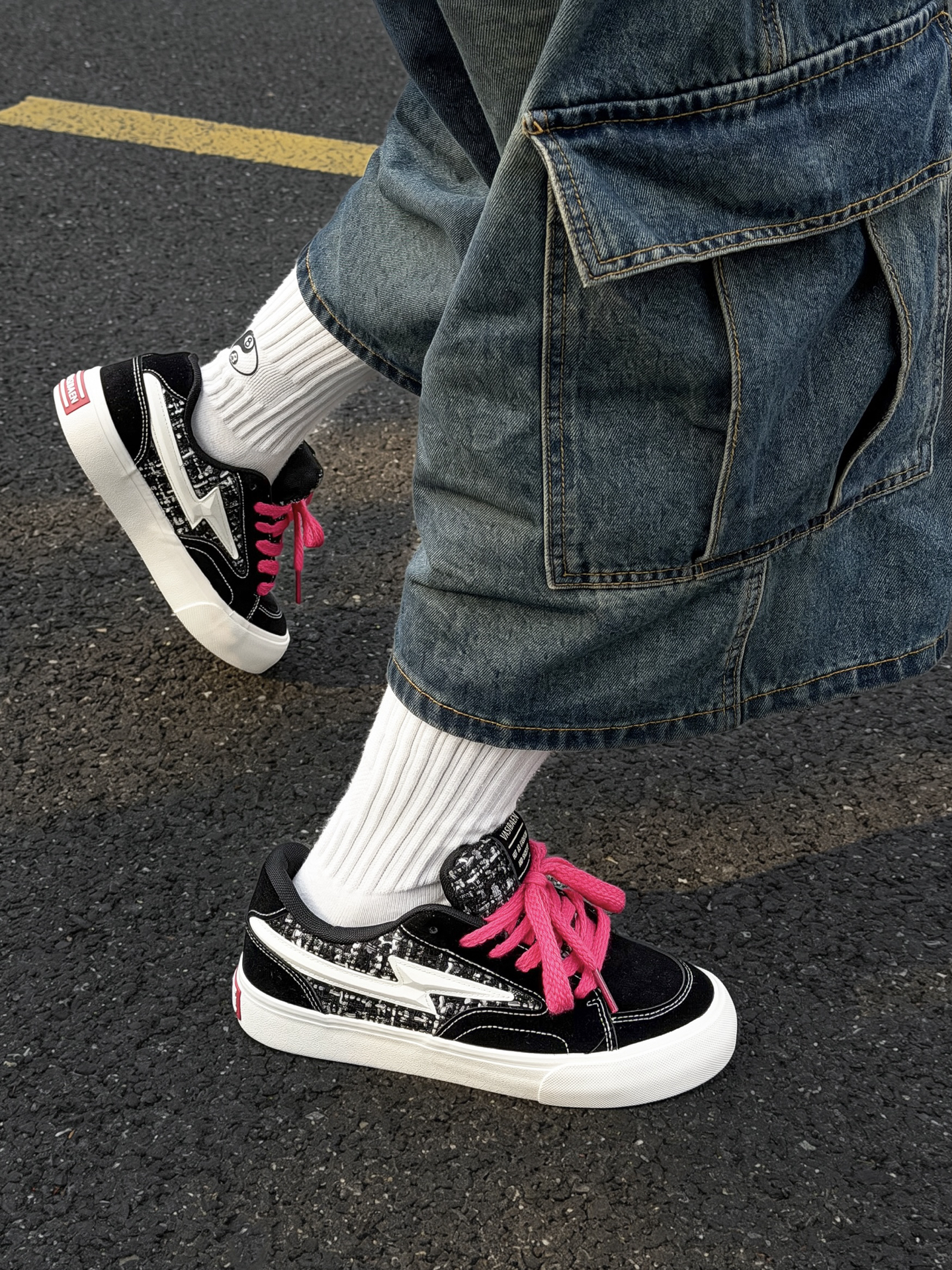 🖤🩷"black pink"❓百元出头板鞋越穿越爱😍