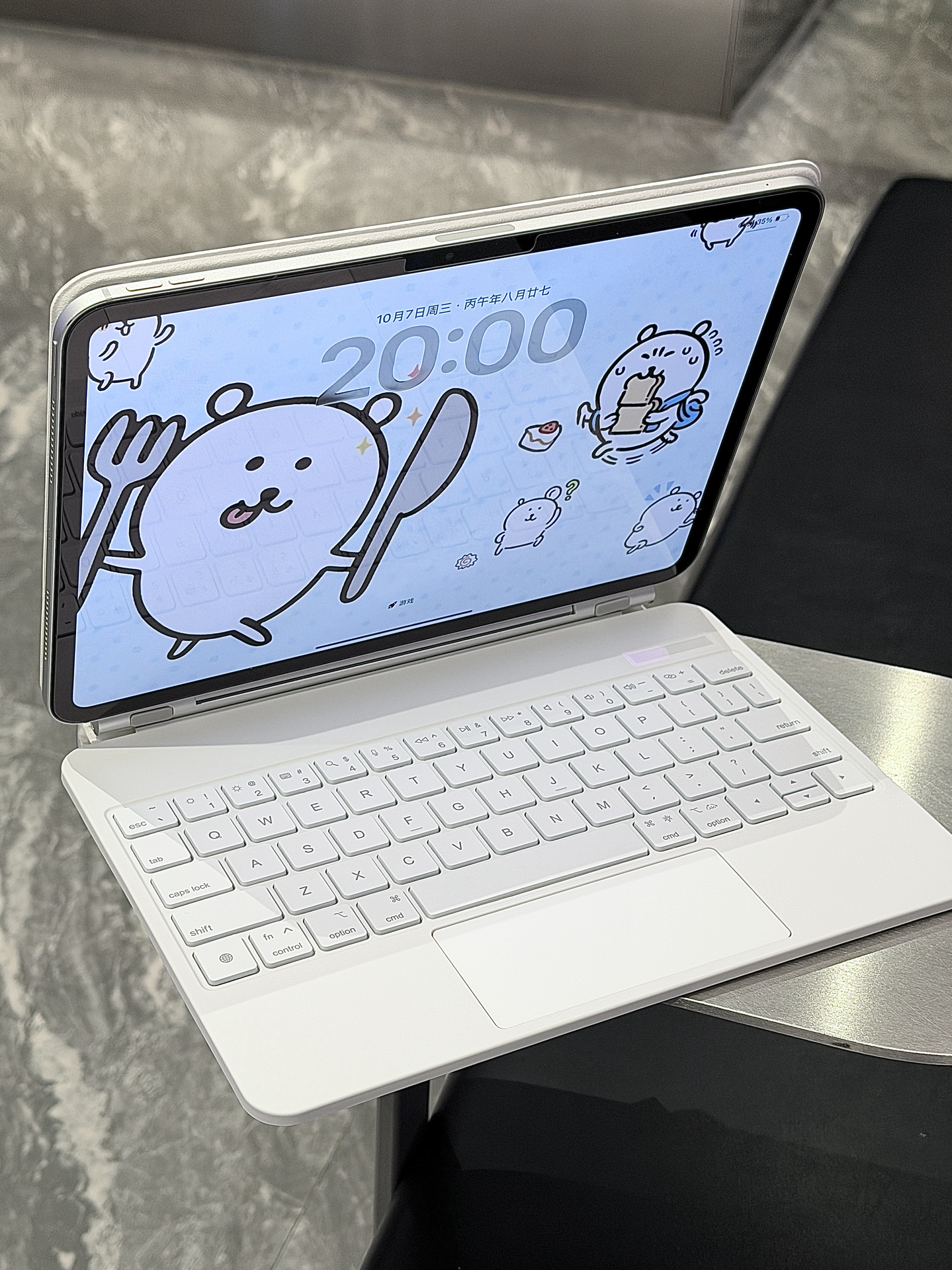 iPad秒变Macbook还得素妙控键盘呀😅