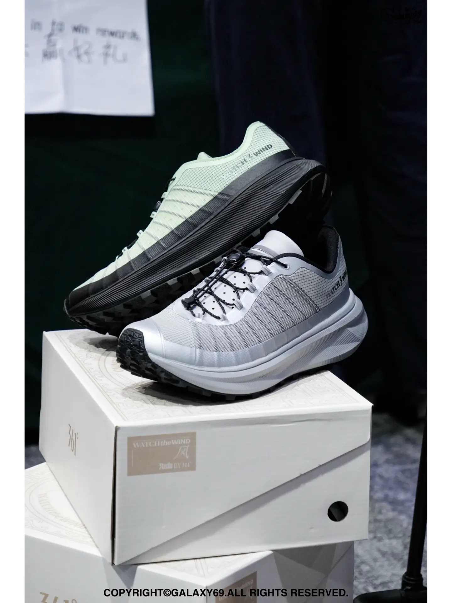 逛sneakercon撞见361度这双联名鸟翼鞋,有点东西