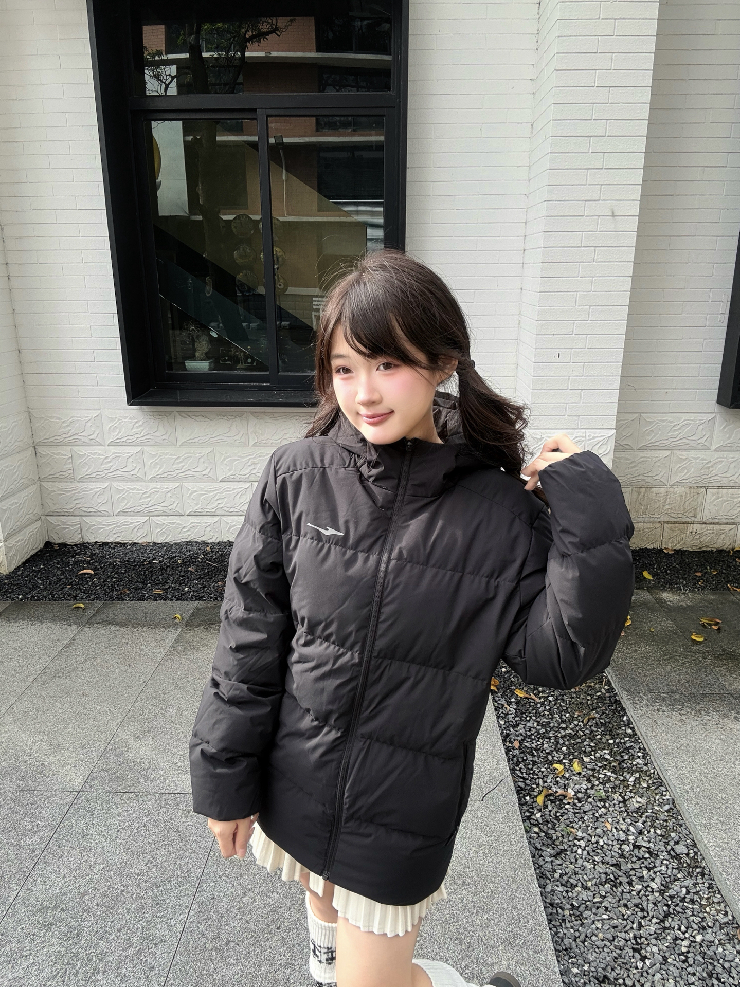 降温日常☃️一件黑羽绒服承包我的秋冬