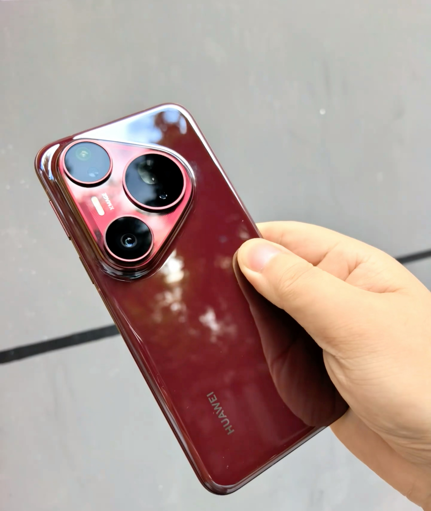 华为pura80 pro/pro+红色真的太绝了！