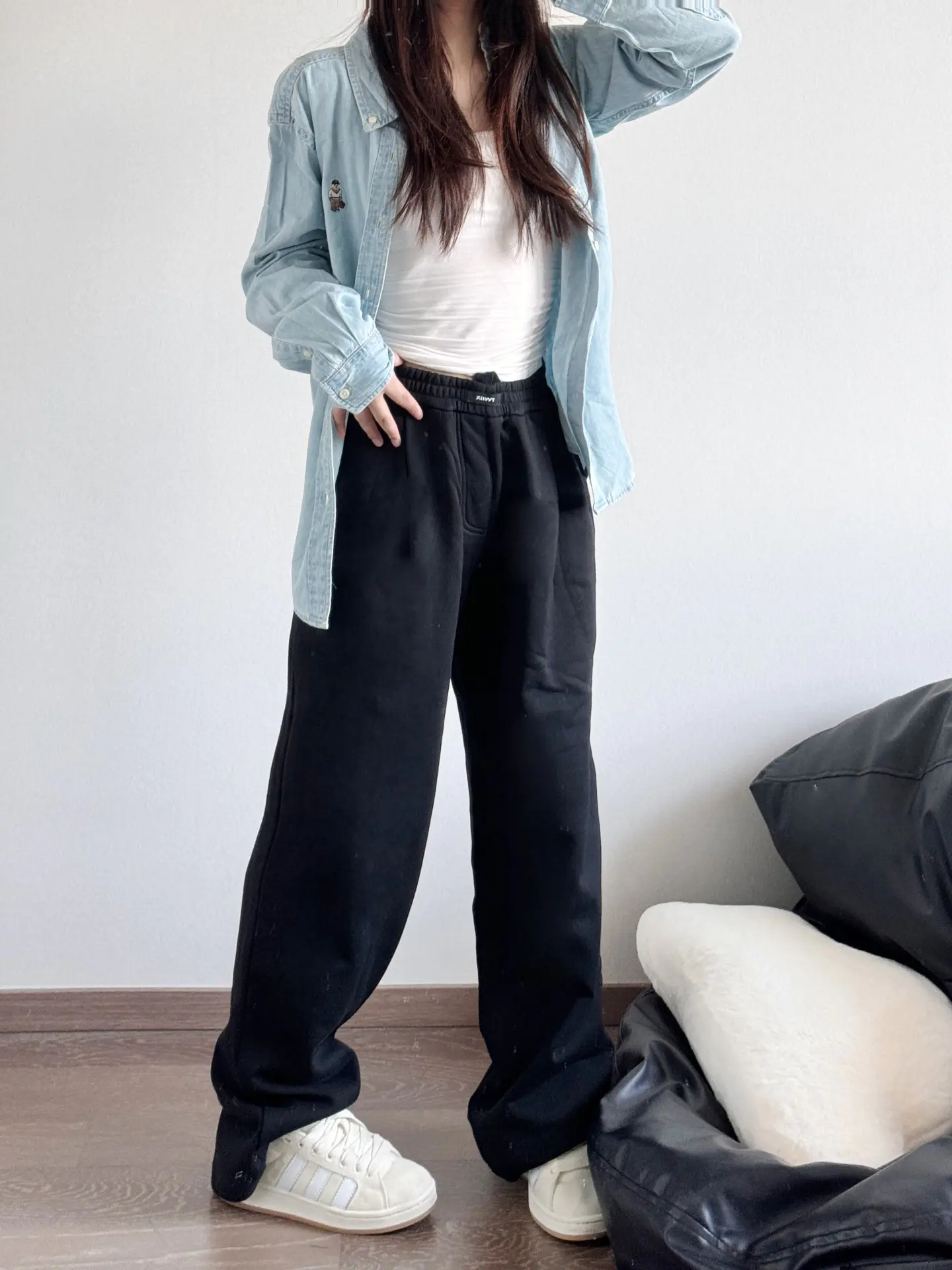 Adidas少女👋🏻蓝色系和夏天好搭~