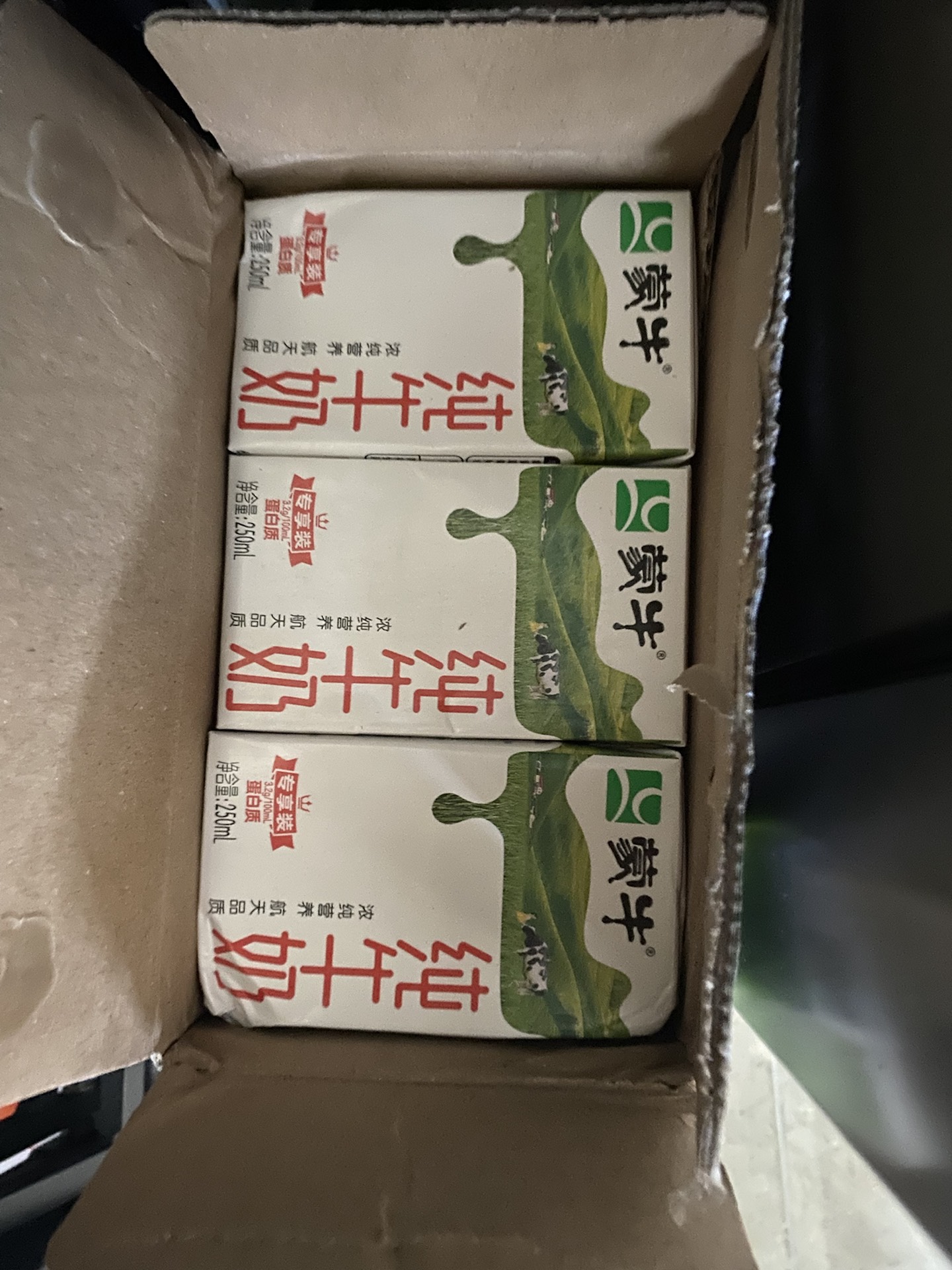 蒙牛纯牛奶，纯粹好滋味