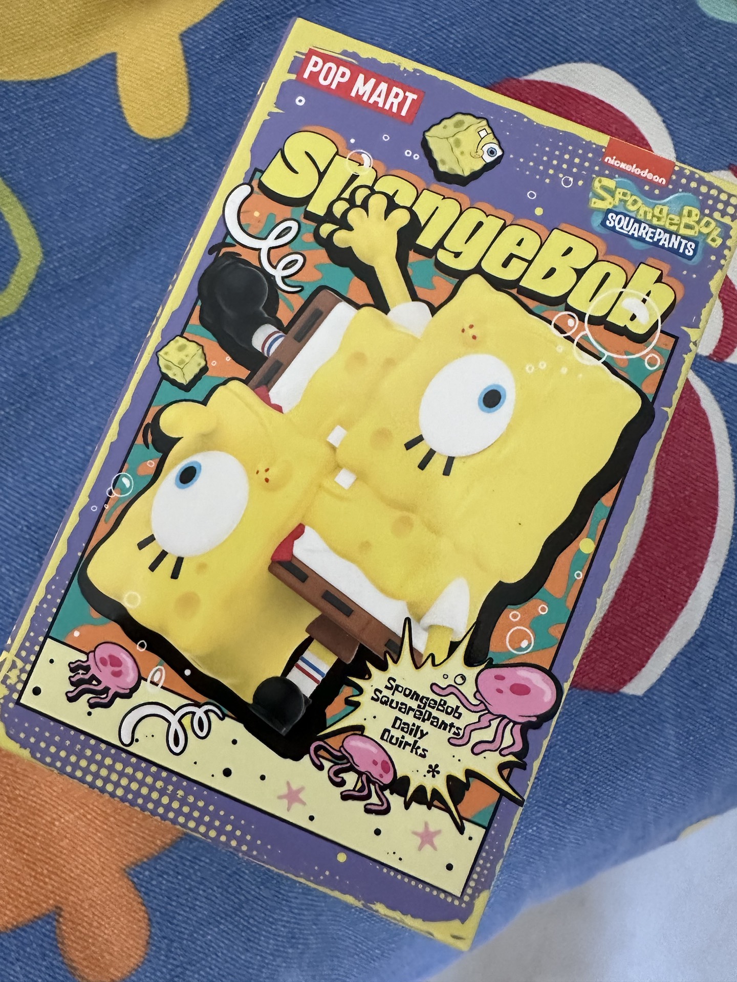 🧽泡泡玛特海绵宝宝搞怪系列：萌翻你的心