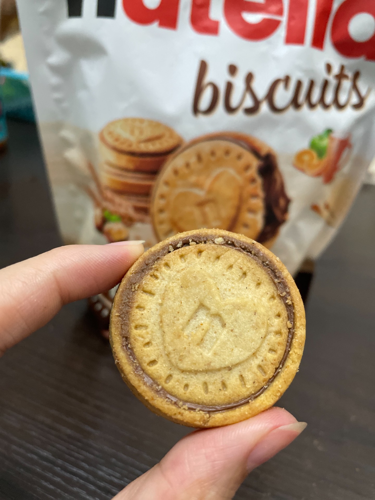 这个饼干超好吃～