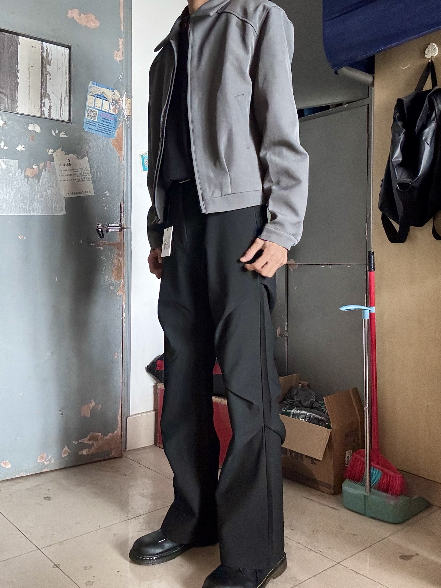 这个裤子版型也太好了吧