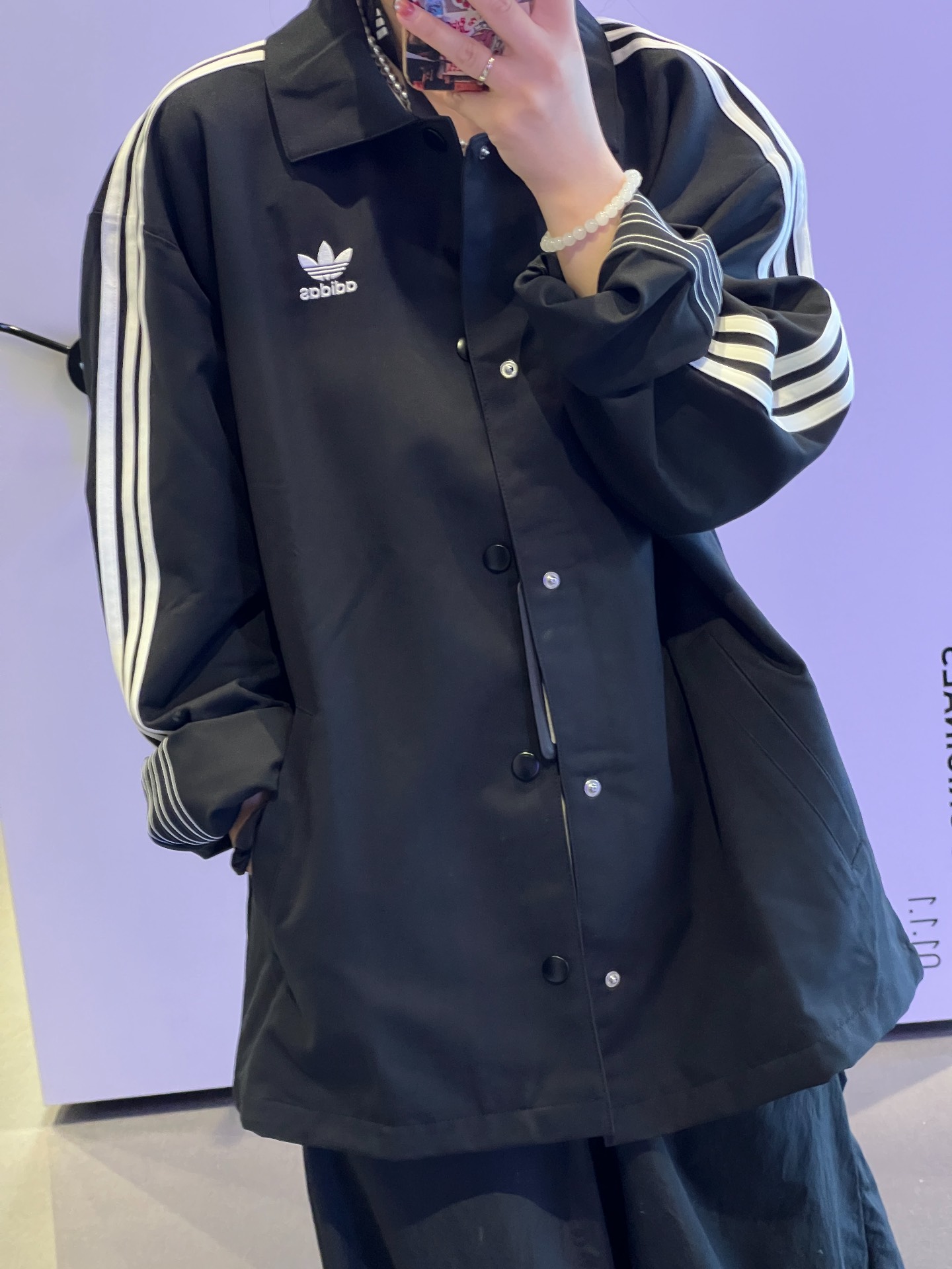 运动休闲两不误！三叶草夹克，超赞