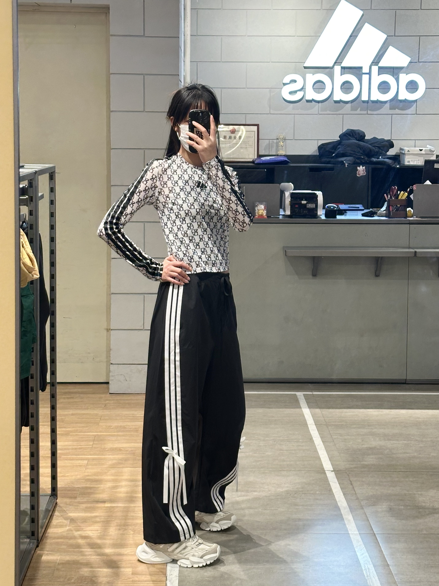 Adidas蝴蝶结🎀的夏天🌱