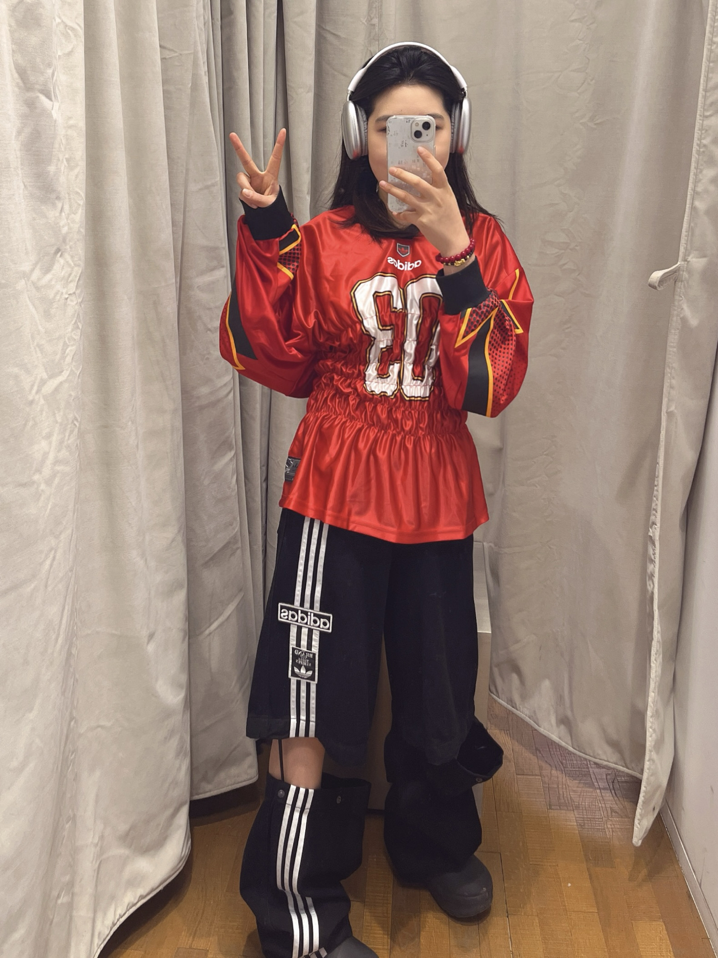 阿迪球衣日常穿搭完全💯没问题！ 