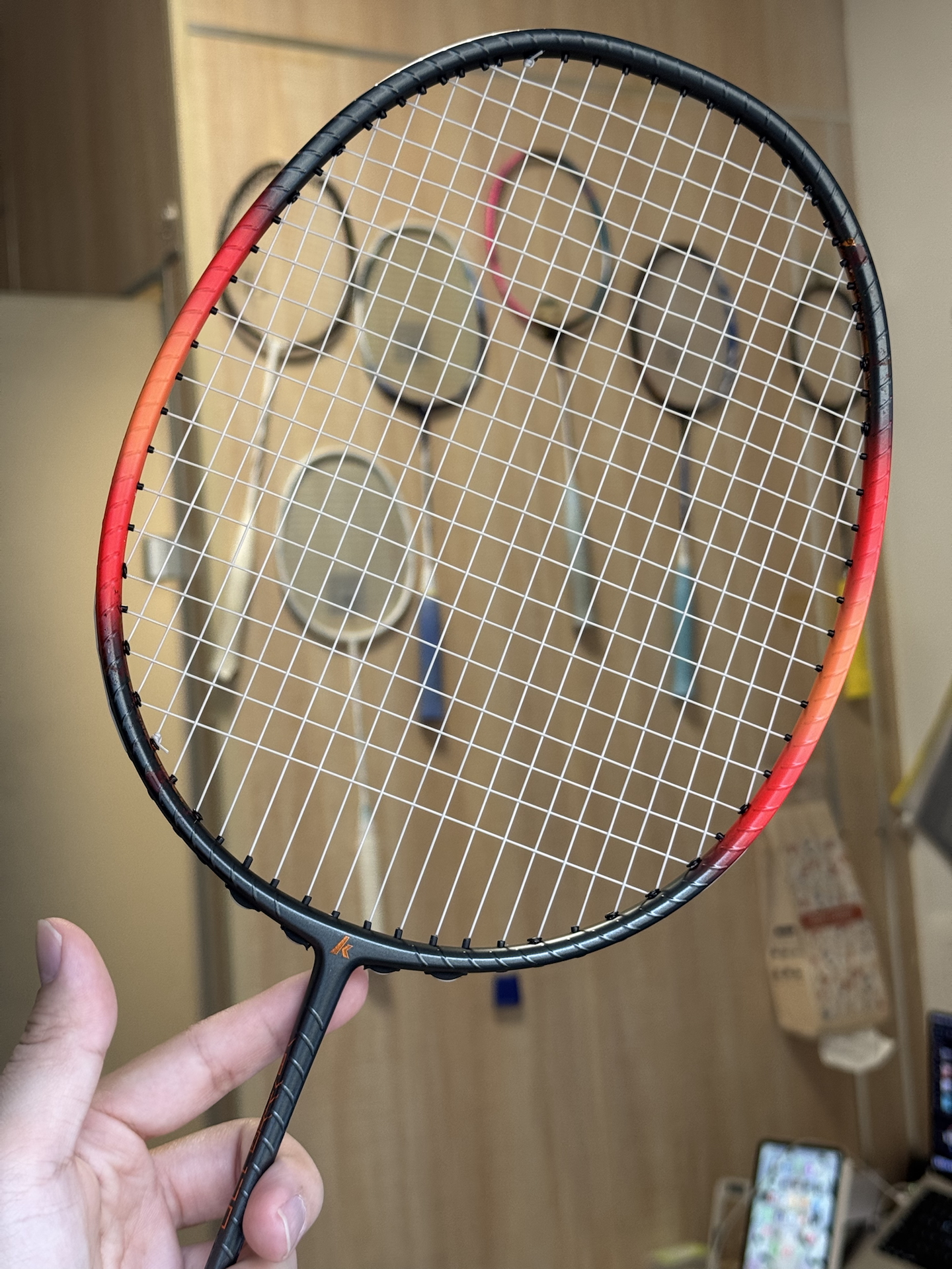 👀看看这款进攻羽毛球拍🏸