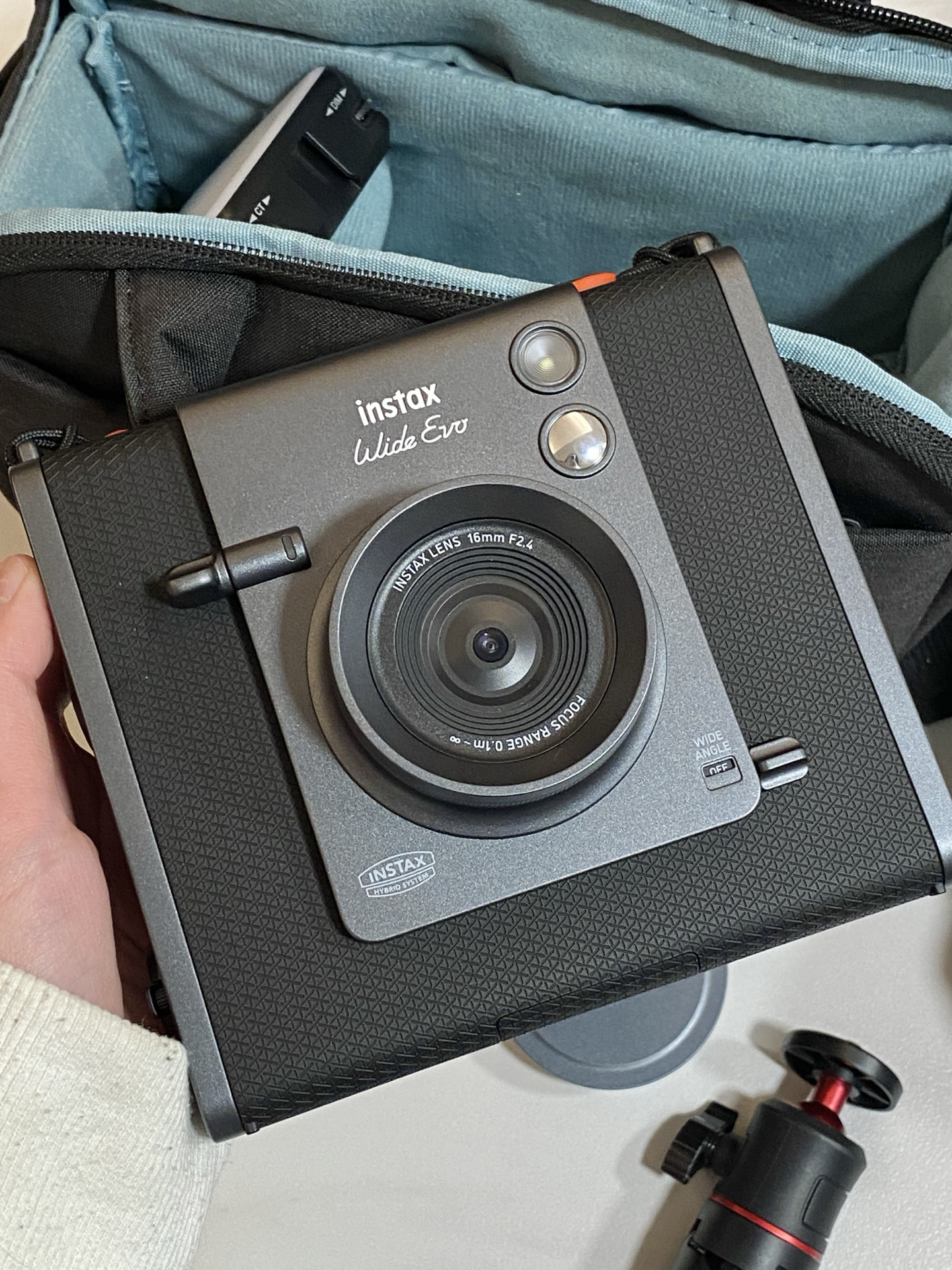 富士instax WIDE evo 到手了兄弟们！