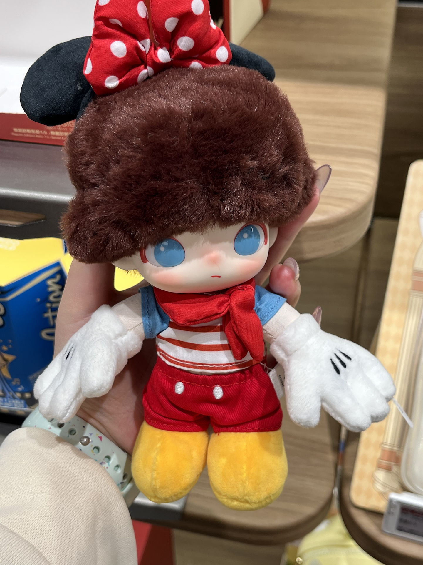 好乖乖的迪士尼搪胶娃娃