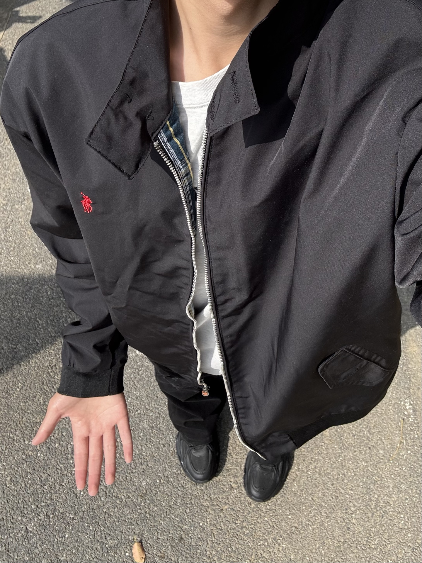 早春必备！拉夫劳伦深蓝夹克复古高级感
