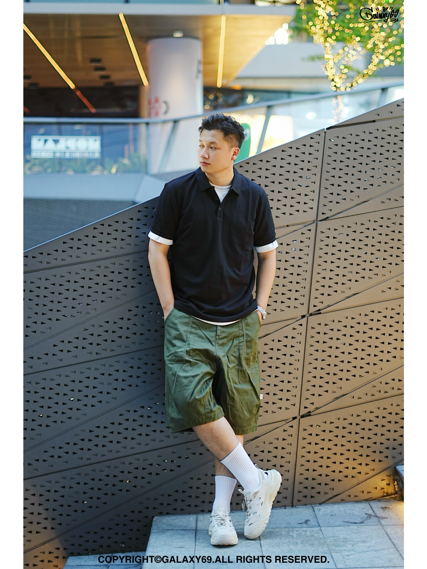 穿上POLO衫的男生立马提升气质😎