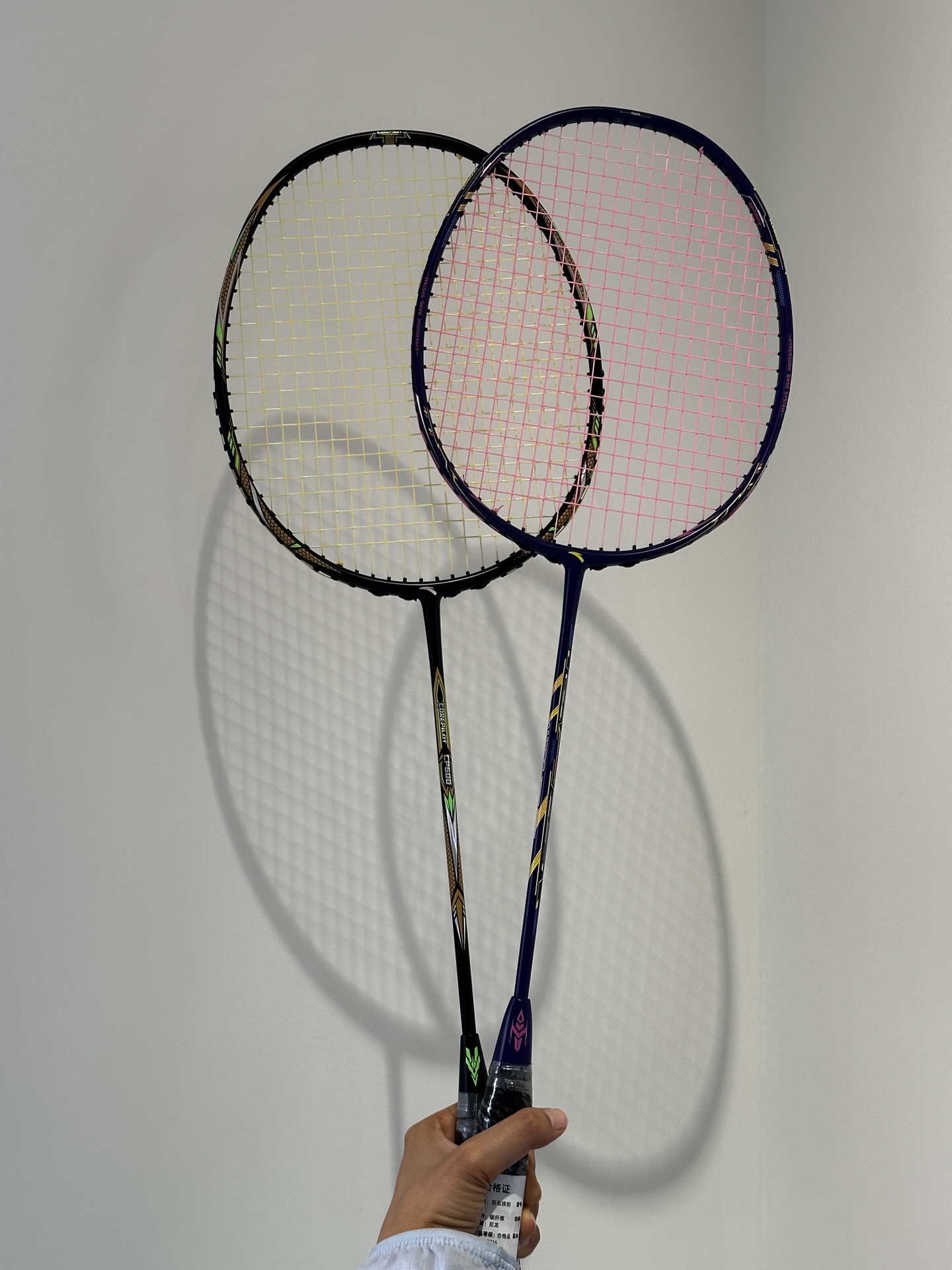 这把安踏'游刃'球拍，让我在球馆装到了！