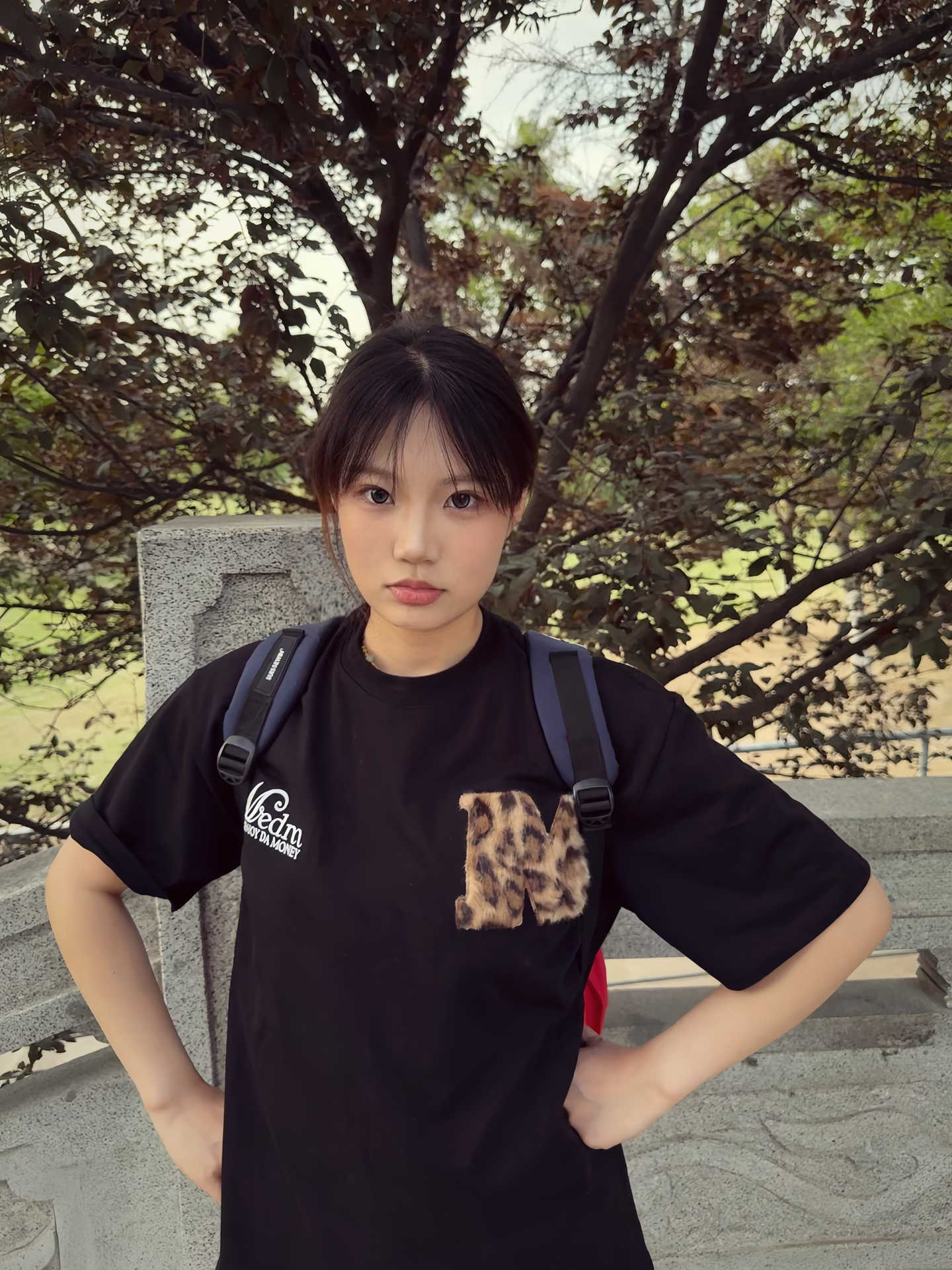 这件豹纹T恤把美式辣妹焊在我身上👯♀️  