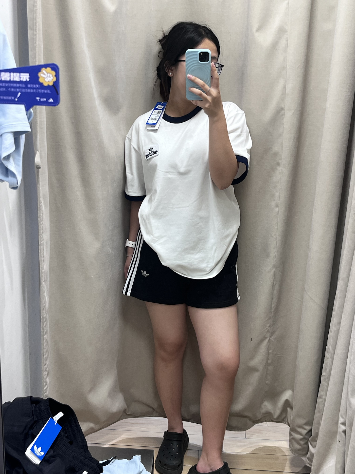 这宝藏短裤把肉藏哪儿了🤭