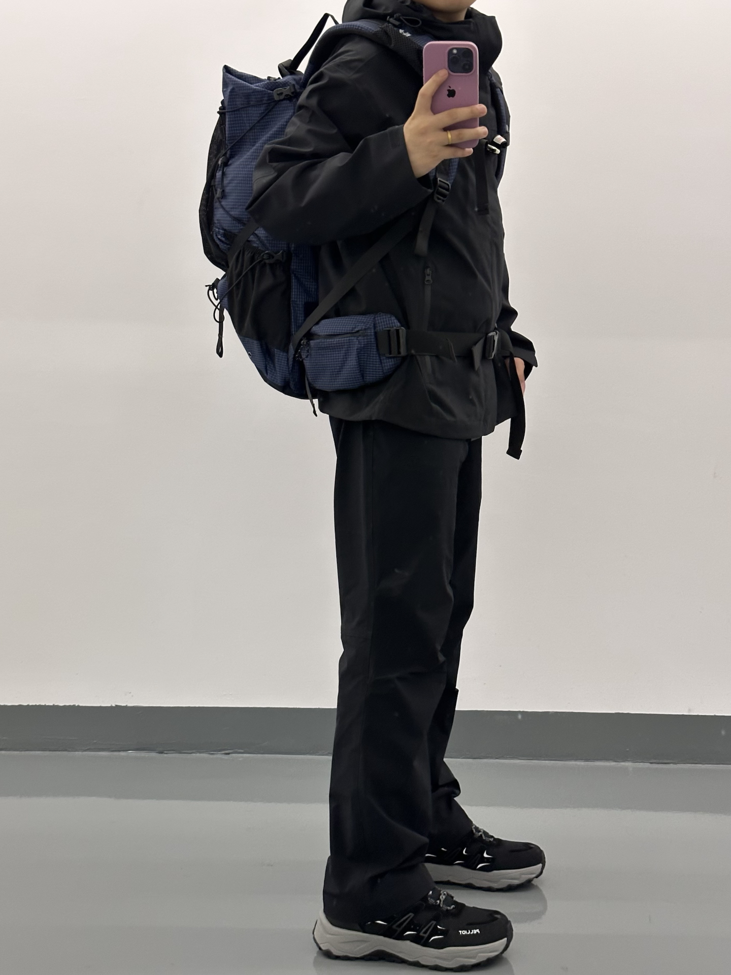 户外徒步登山穿这一身你愿意和我做搭子吗⁉️