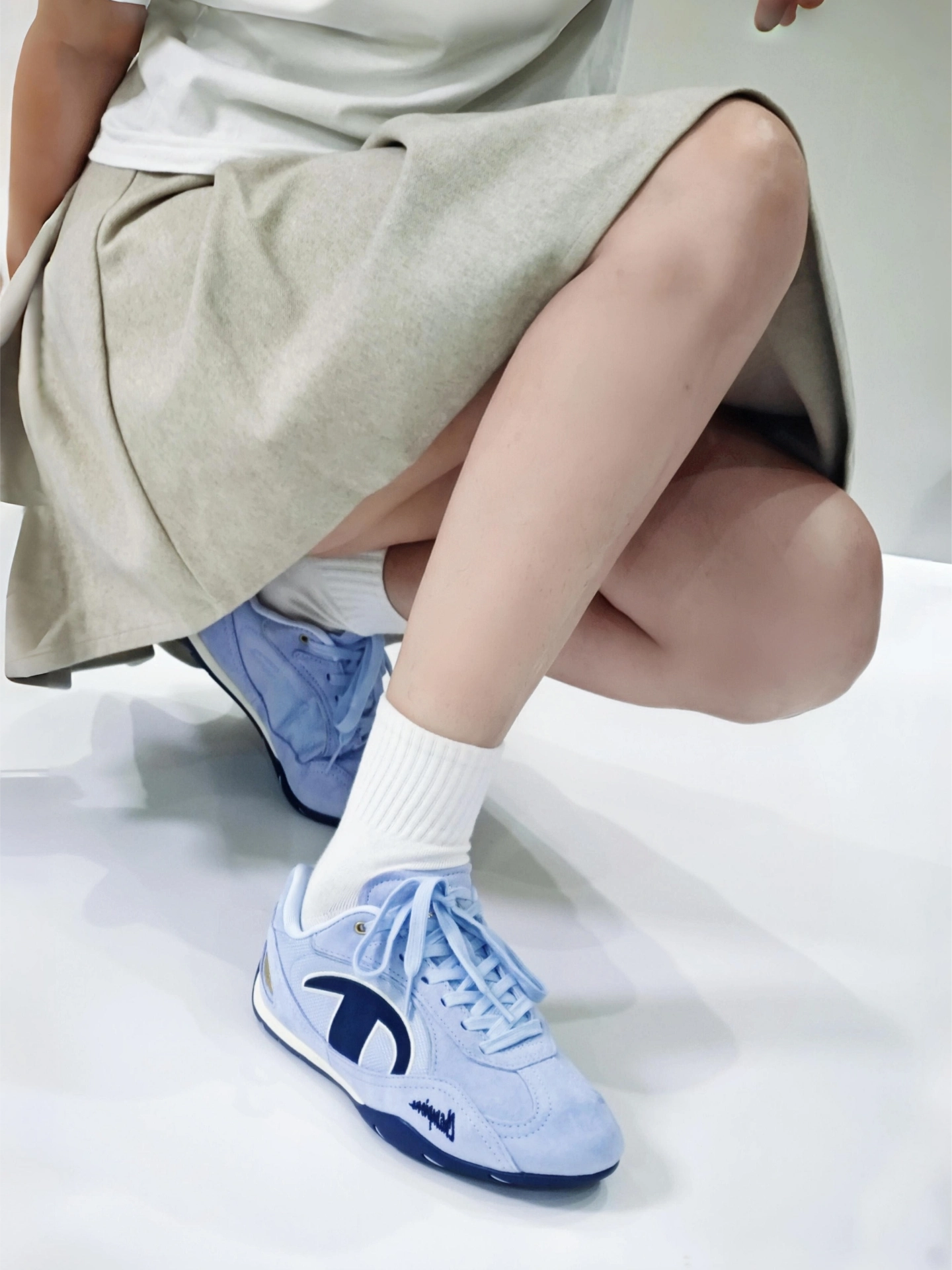 复古风女孩的宝藏运动鞋👟