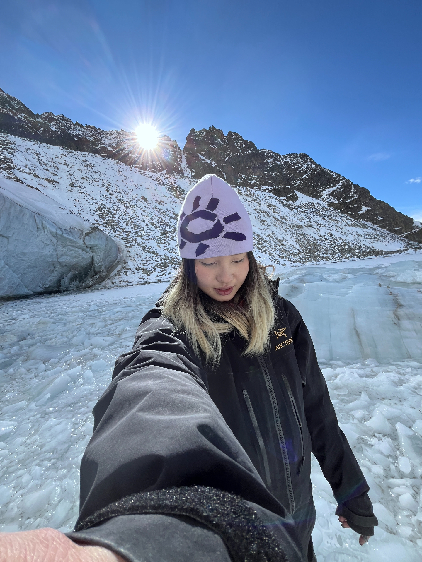 户外旅行拍照📸 这顶针织帽超上镜