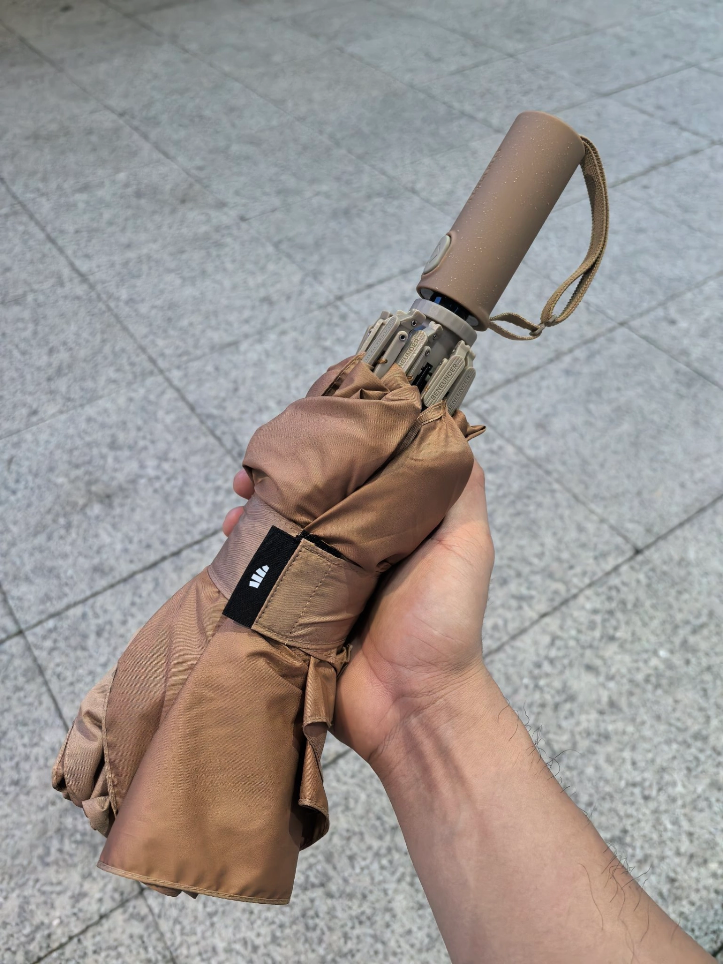 我的通勤好搭子：简约风雨伞☔