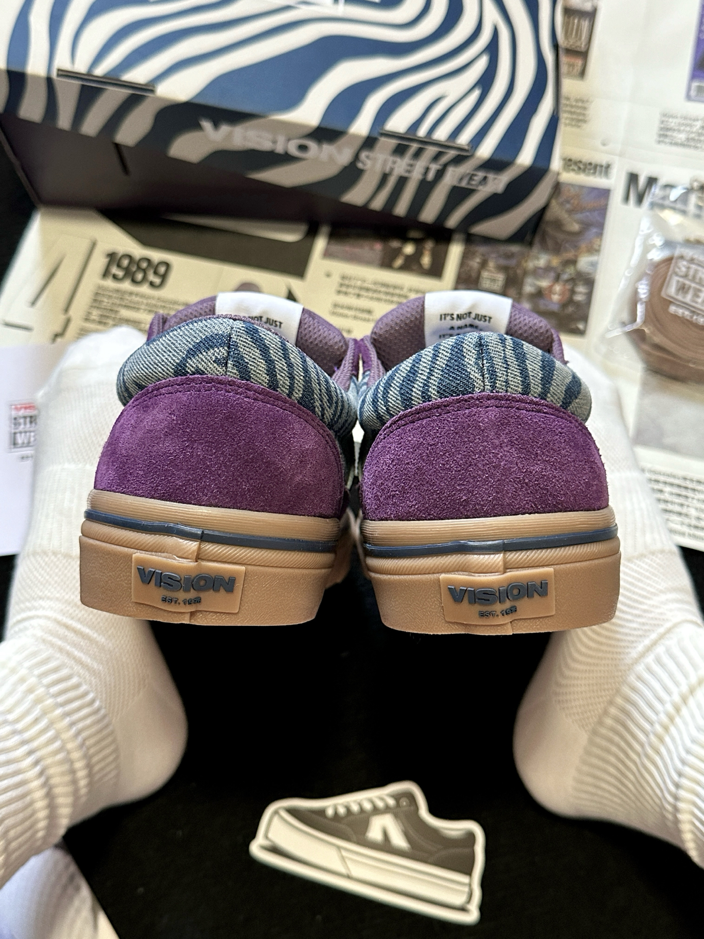 紫气东来💜超有个性的动物纹滑板鞋 